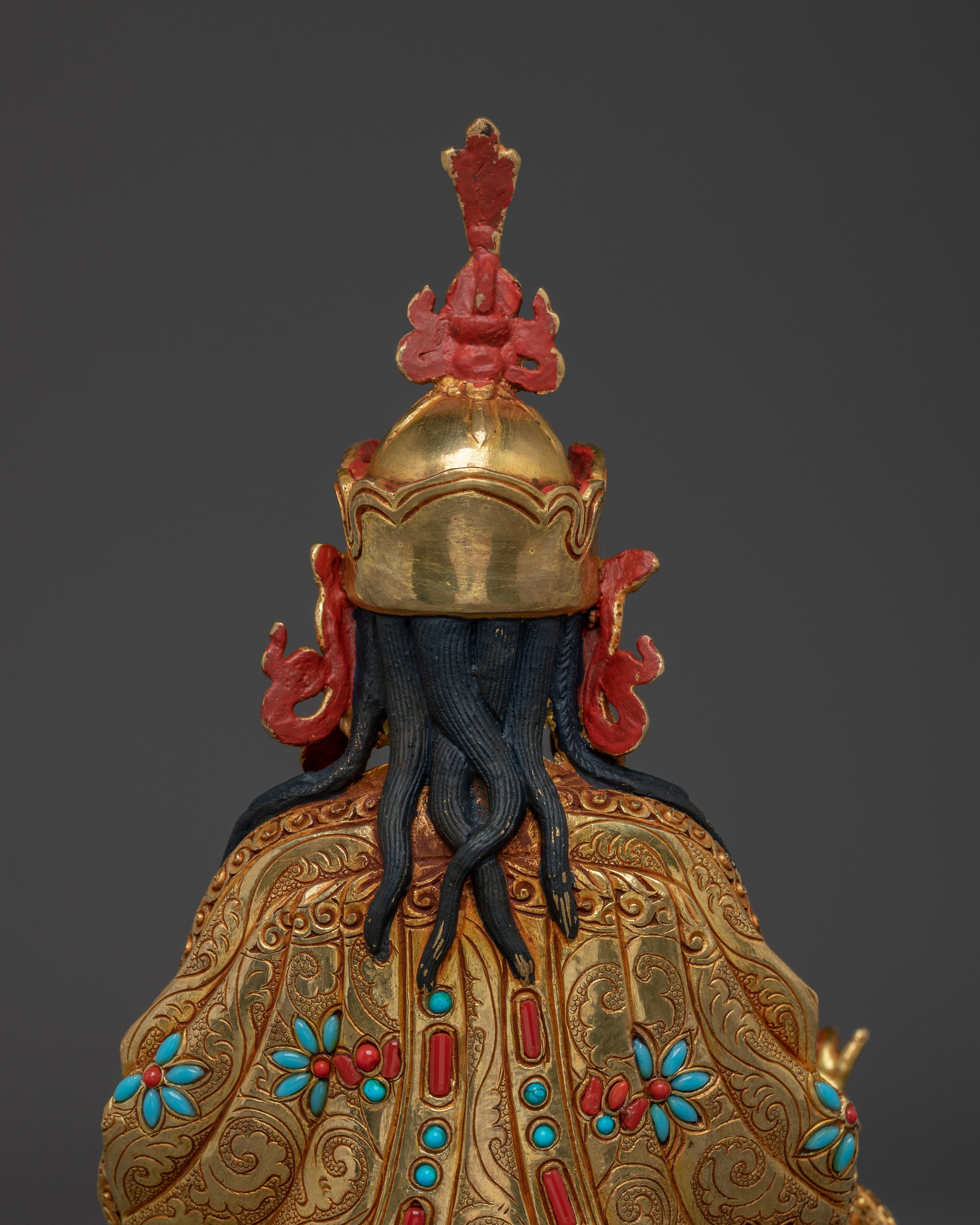 Radiant Guru Rinpoche Statue | Himalayan Padmasambhava Artwork