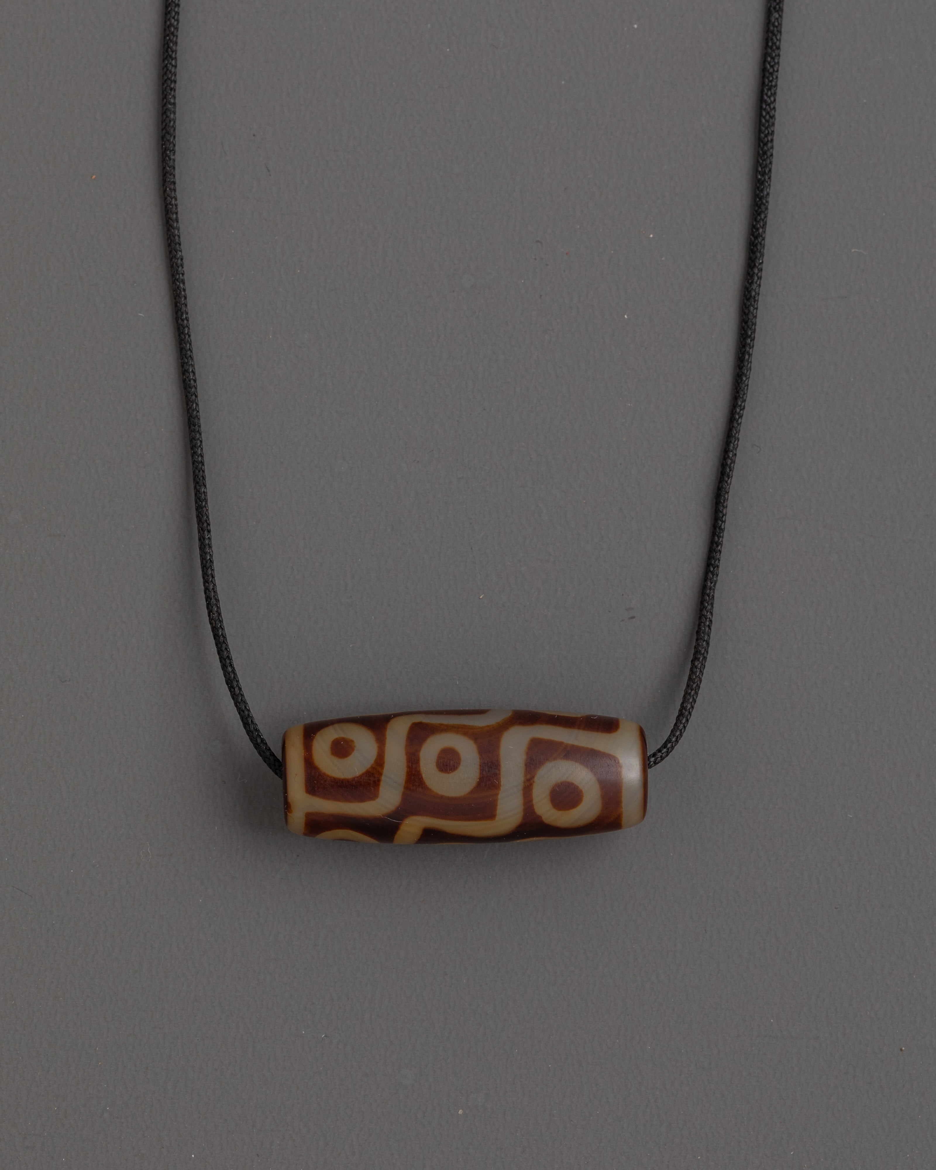 9 Eyed Dzi Tibetan Locket Necklace | Spiritual Healing Pendant