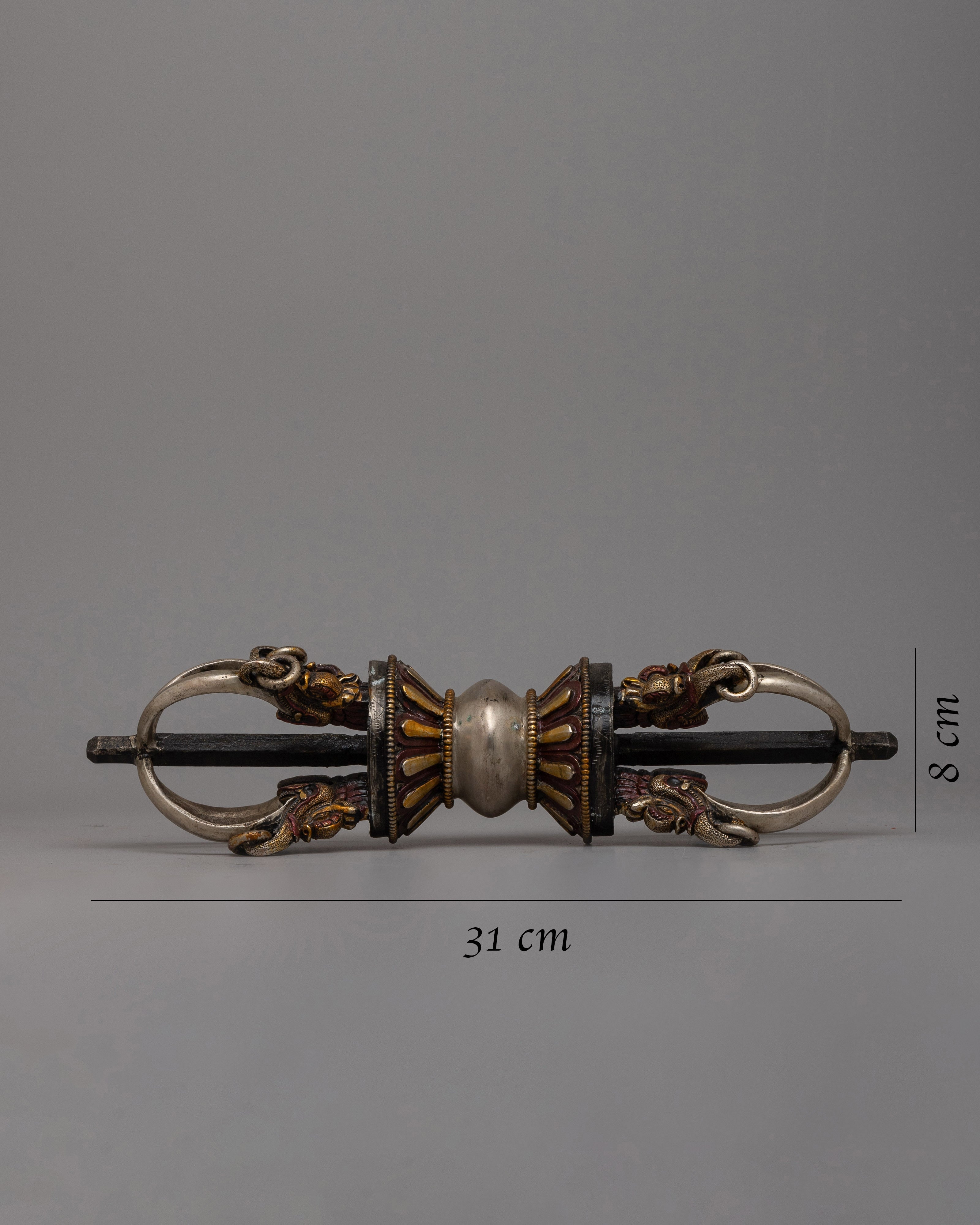 Vajra Dorje Copper | Symbol of Enlightenment and Divine Strength