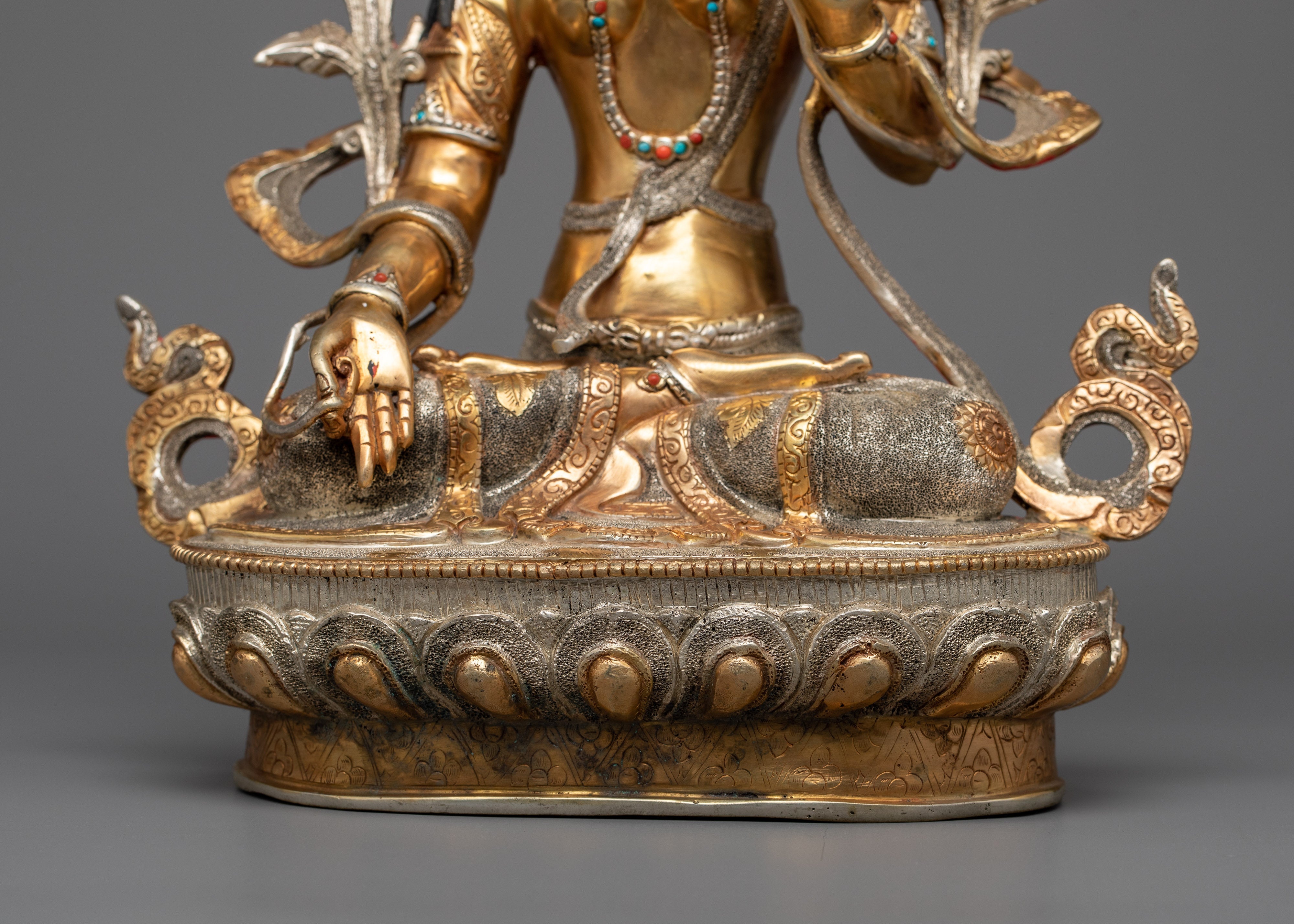 Handmade White Tara Statue | Radiating Divine Compassion and Blessings