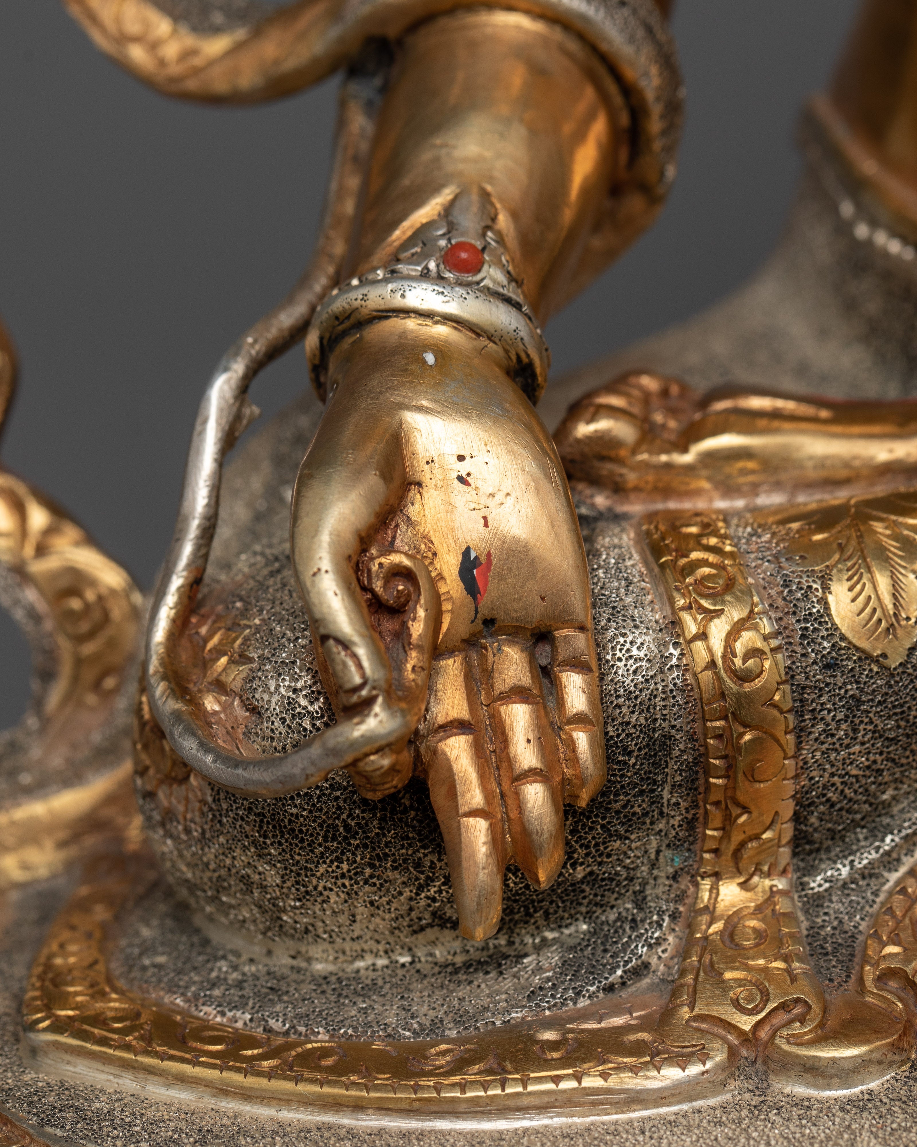 Handmade White Tara Statue | Radiating Divine Compassion and Blessings