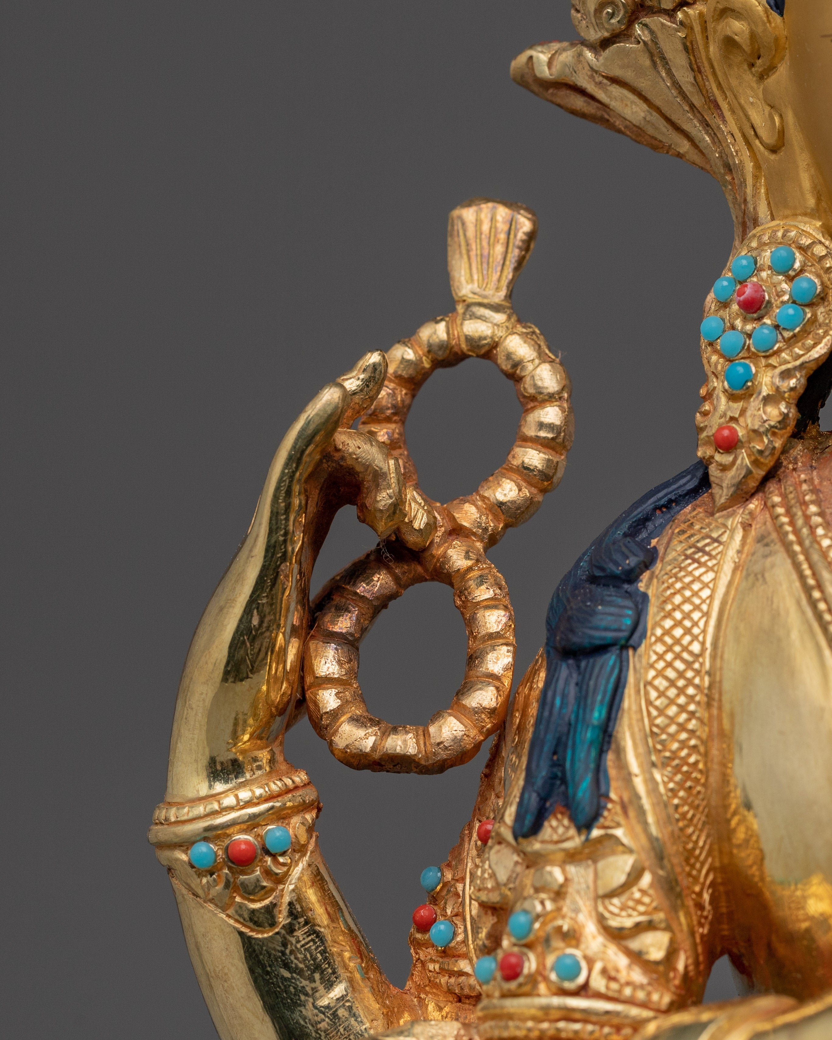 Handmade Avalokiteshvara Spiritual Decor | Himalayan Chenrezig Artwork