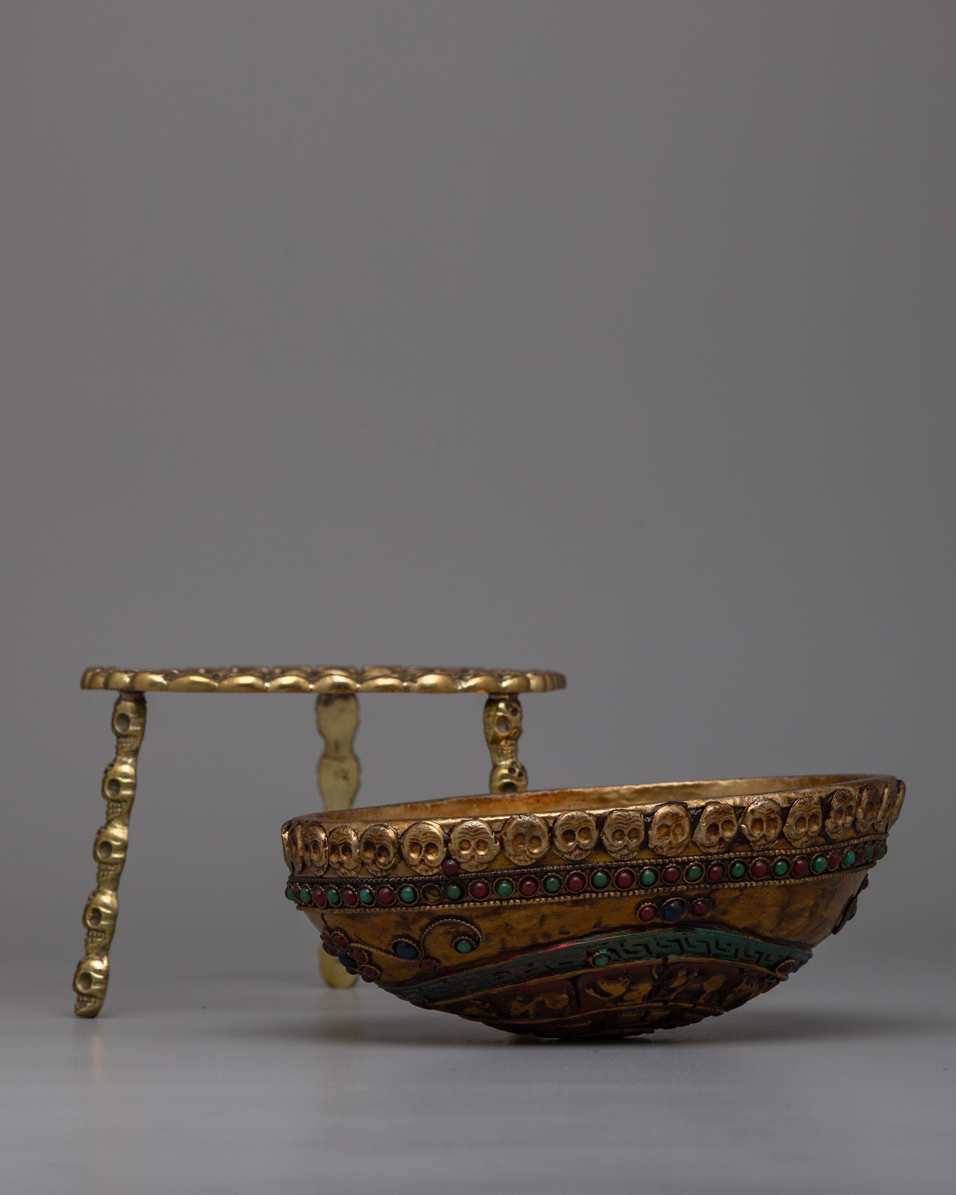 Copper Smudge Bowl Kapala | Embodying Sacred Offerings and Intentions