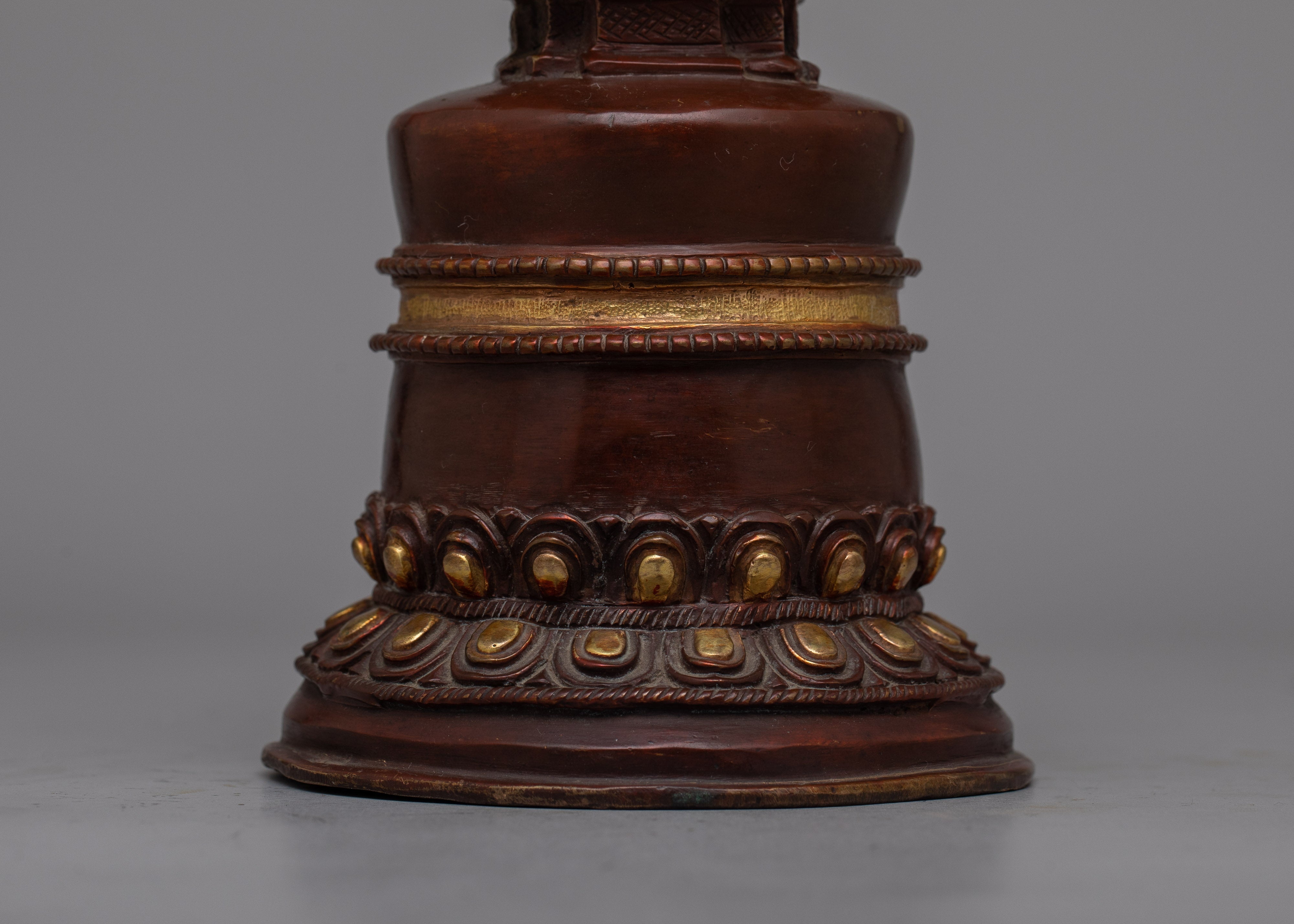Stupa for Tibetan Ritual | Spiritual Decor for Meditation and Sacred Spaces