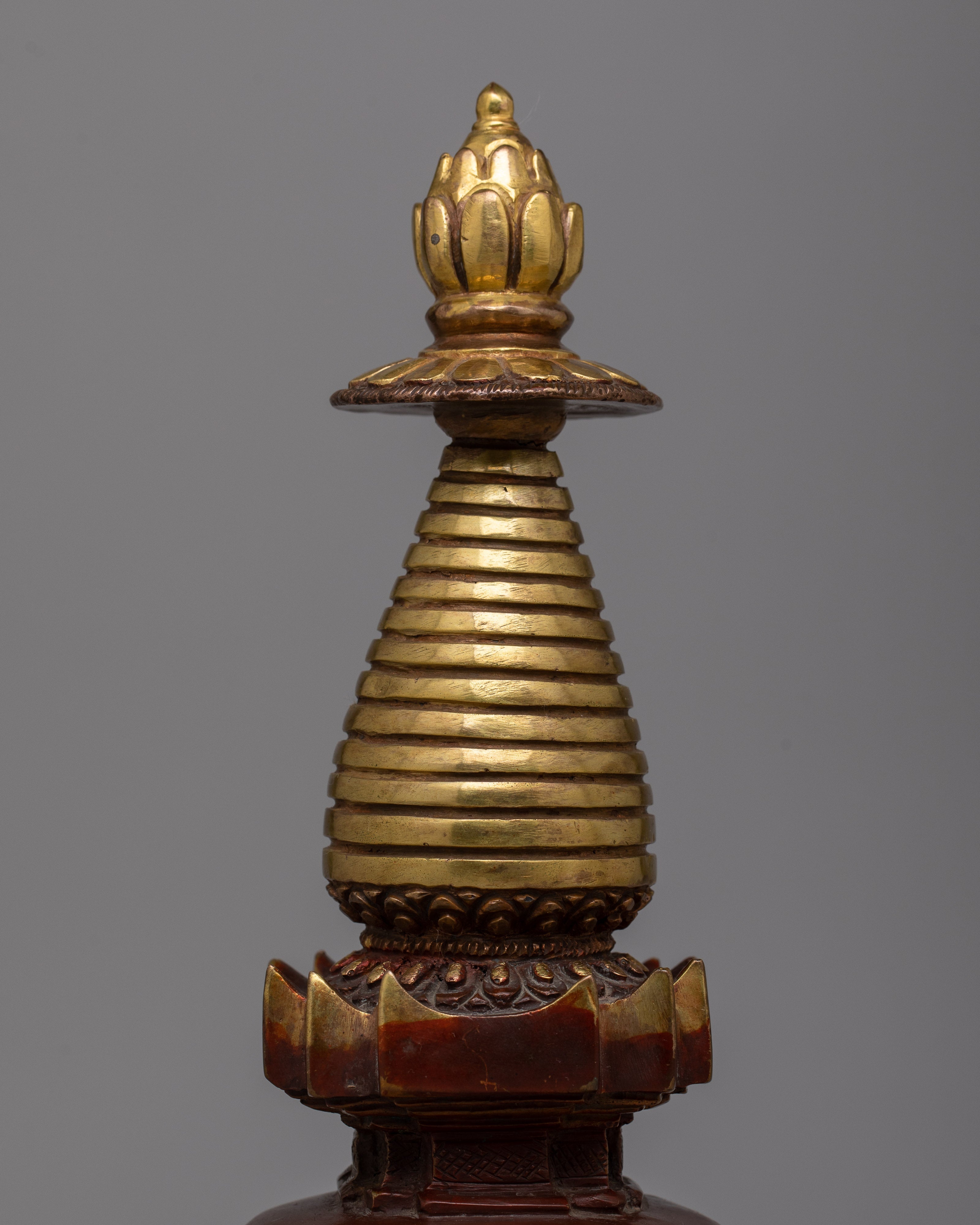 Stupa for Tibetan Ritual | Spiritual Decor for Meditation and Sacred Spaces