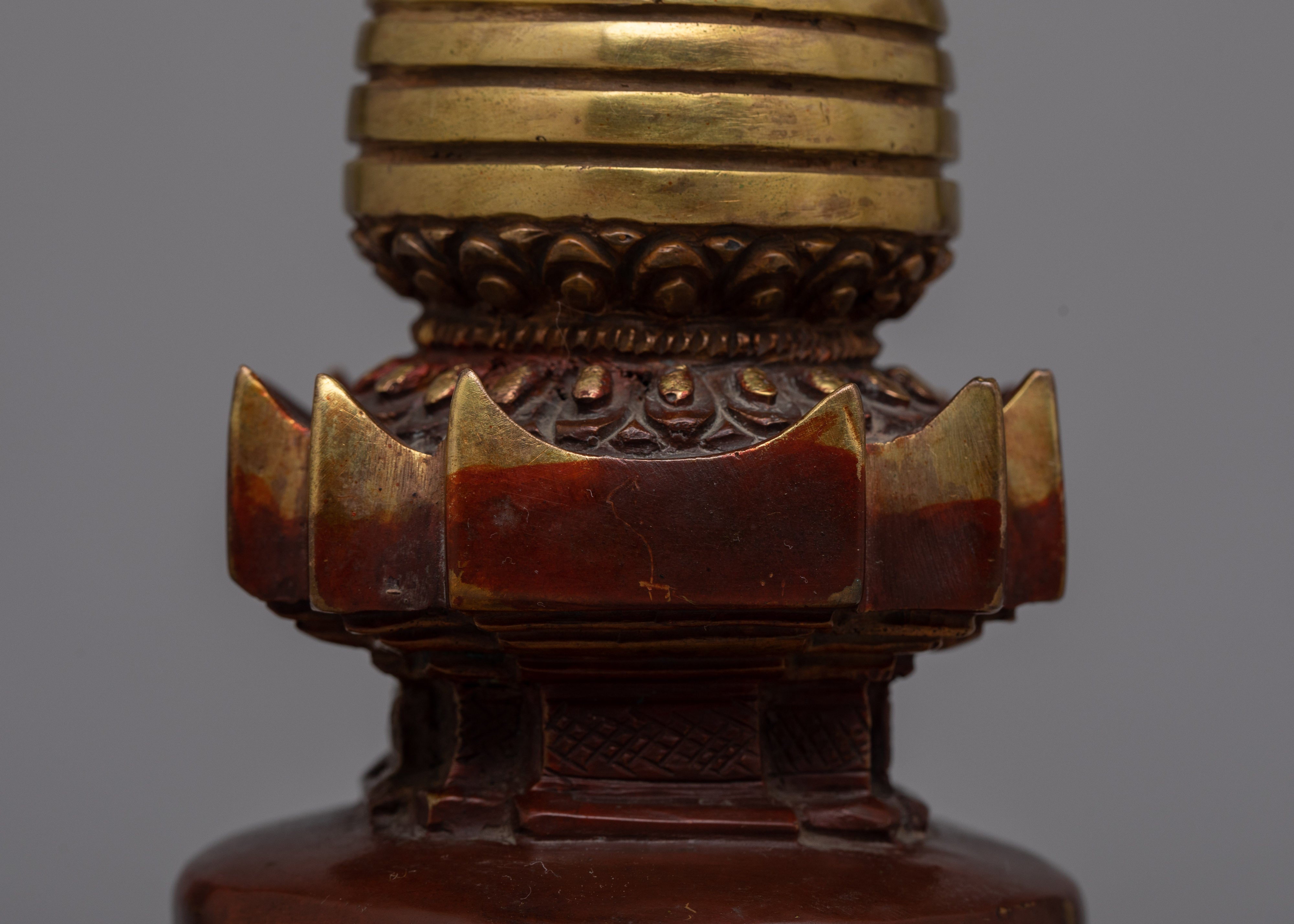 Stupa for Tibetan Ritual | Spiritual Decor for Meditation and Sacred Spaces