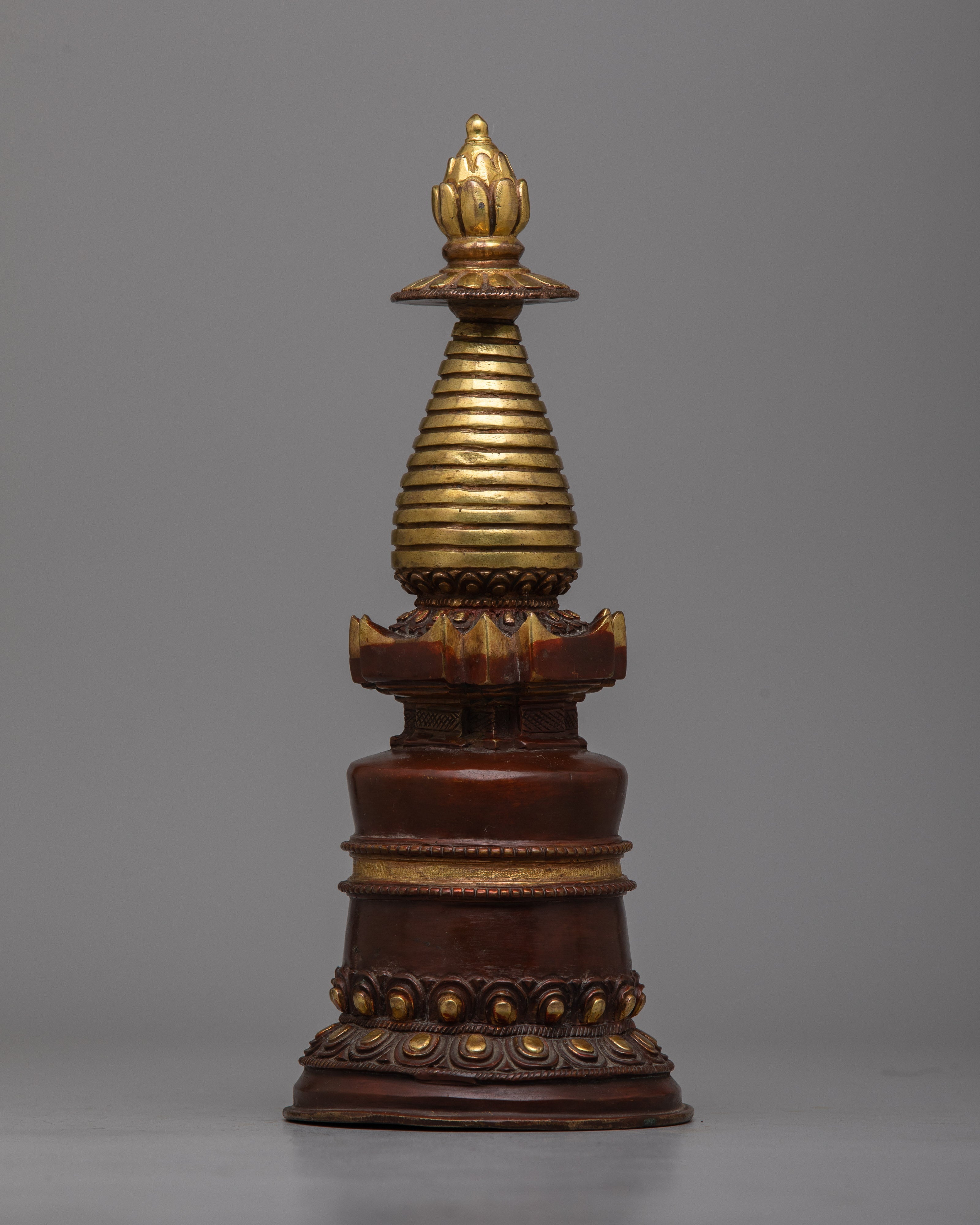 Stupa for Tibetan Ritual | Spiritual Decor for Meditation and Sacred Spaces