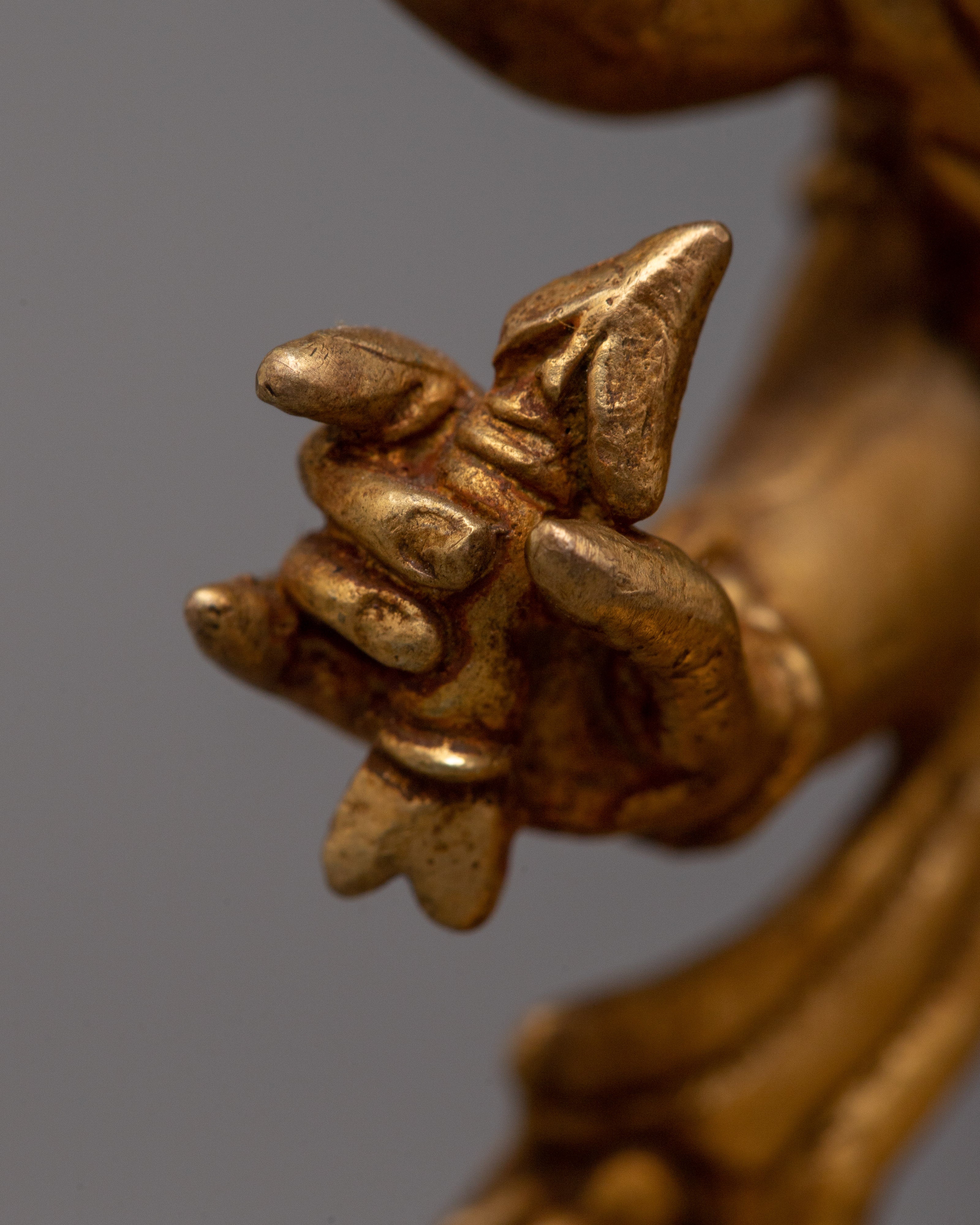 Machine Made Manjushri Statue | Craftsmanship Radiating Wisdom and Enlightenment