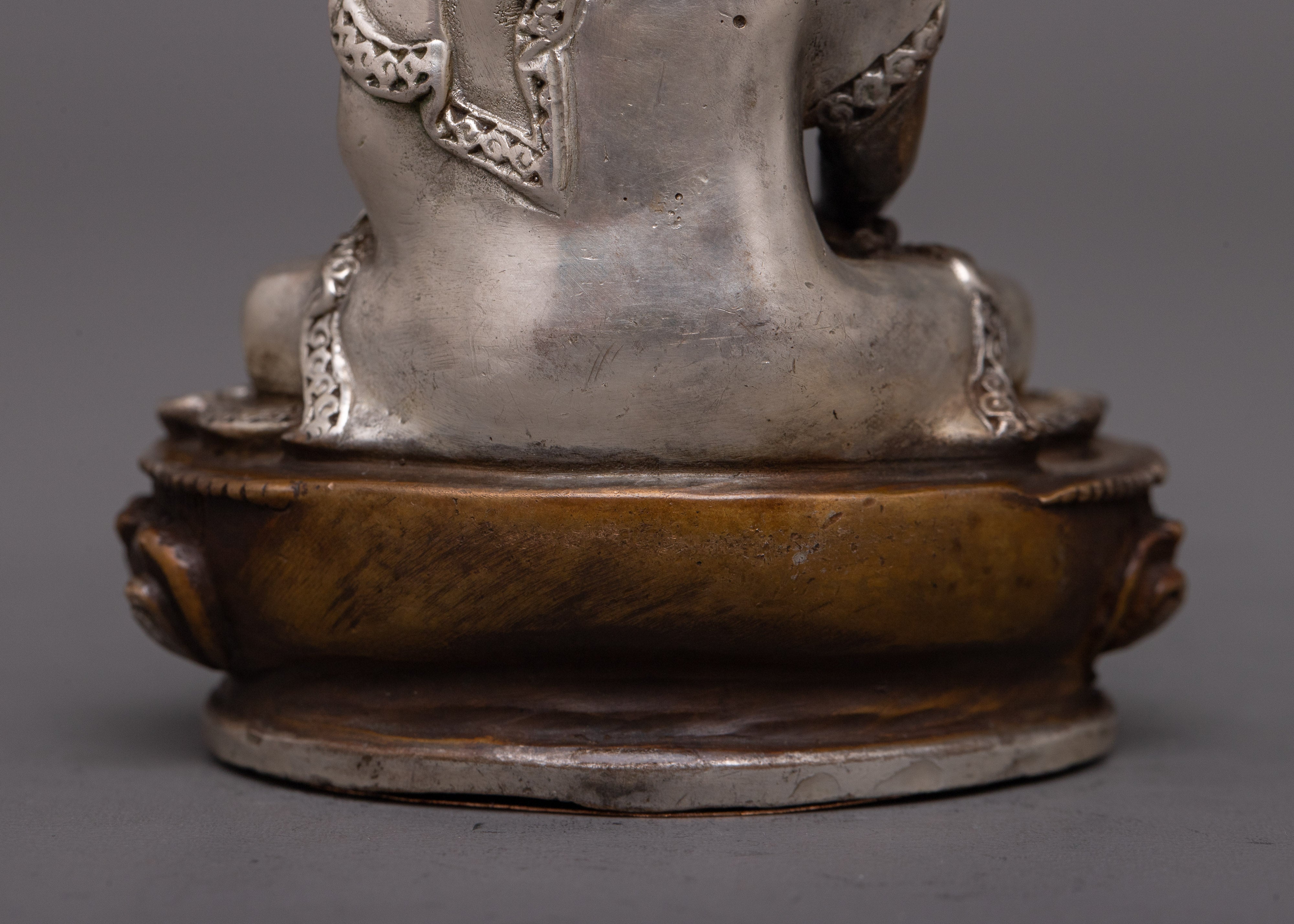 Shakyamuni Buddha Copper Statue | Serene Representation of the Enlightened One