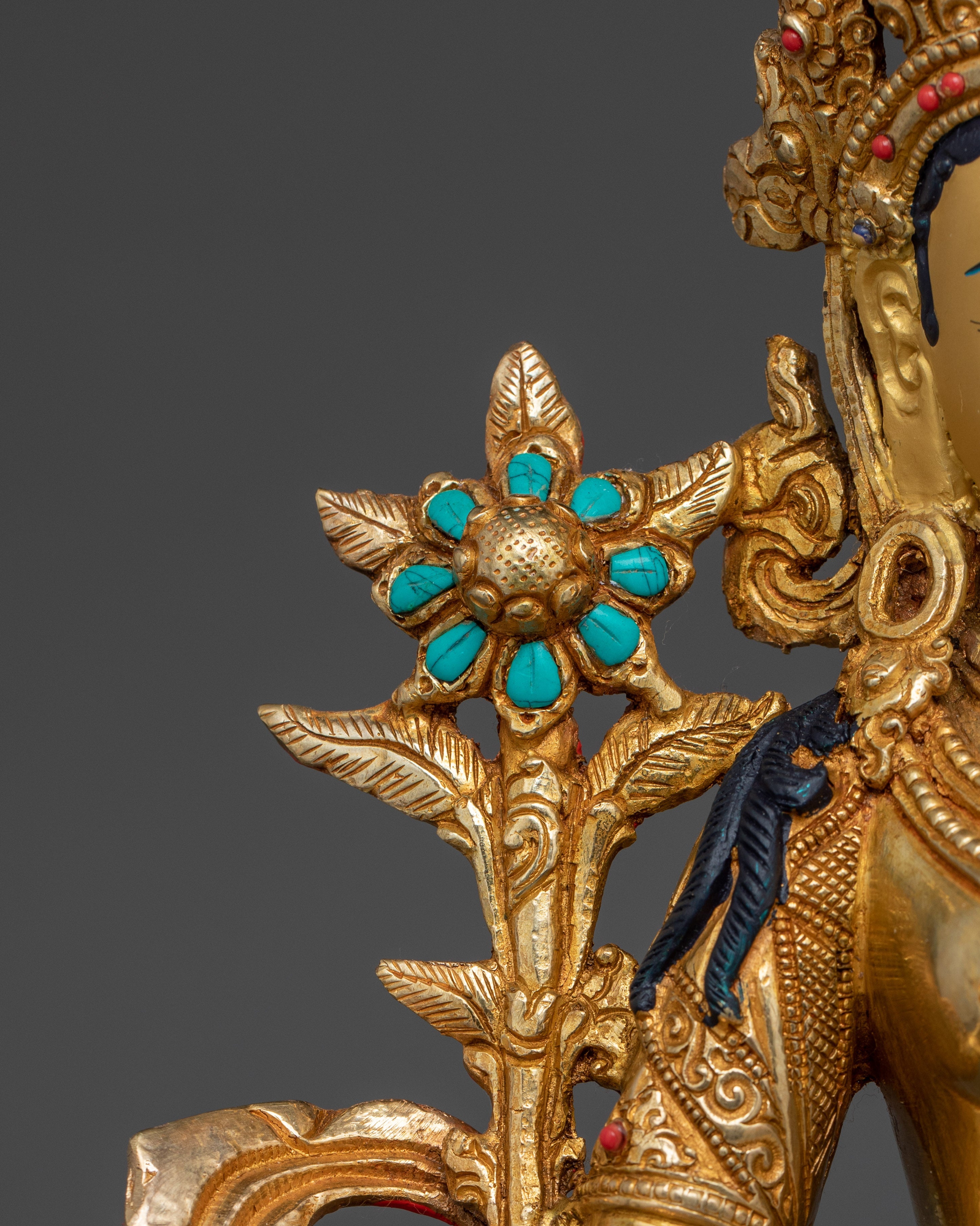 Himalayan Shyama Tara Statue | Green Tara - Mother of All Buddhas