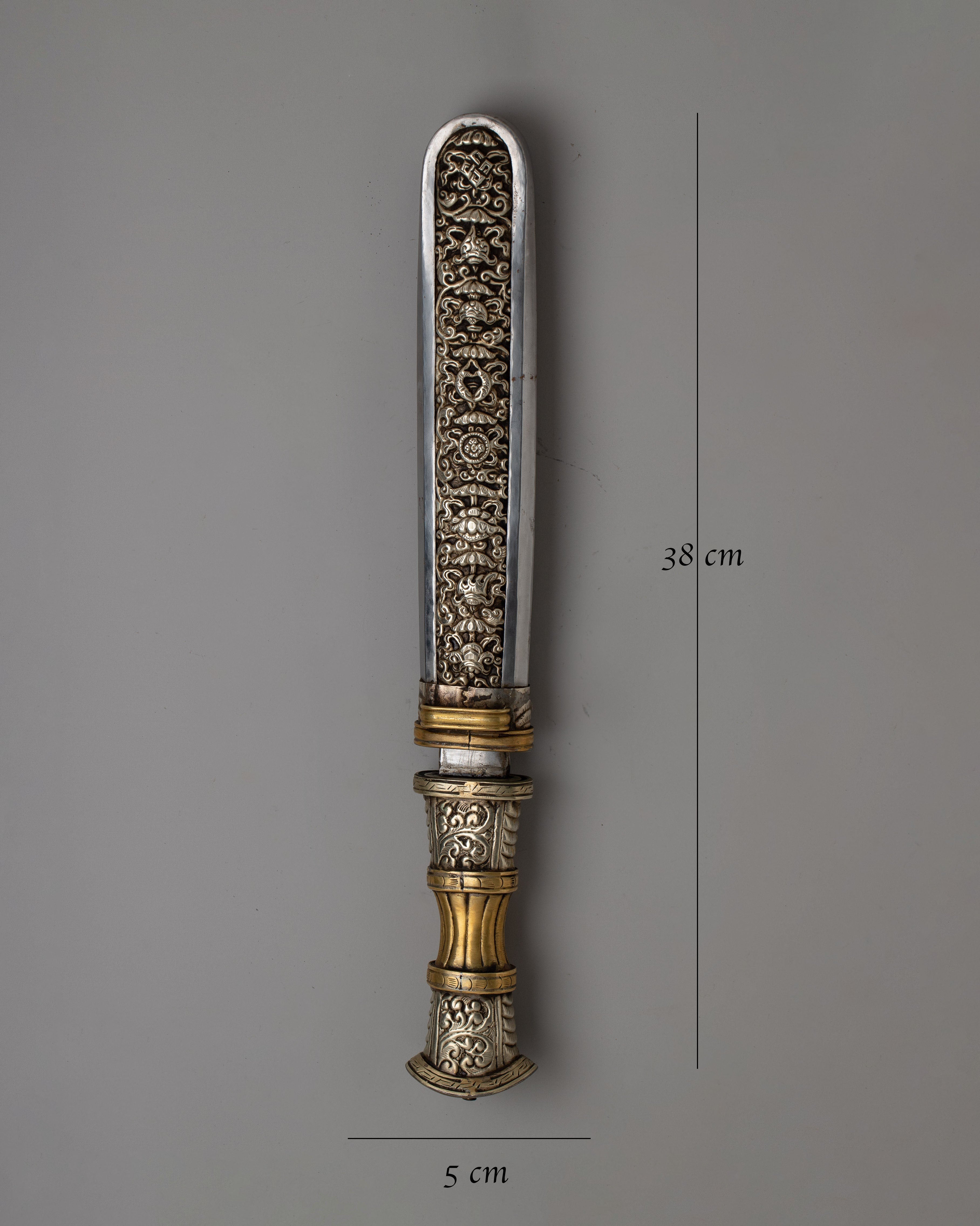 Tibetan Spirit Knife | Symbol of Spiritual Protection and Strength