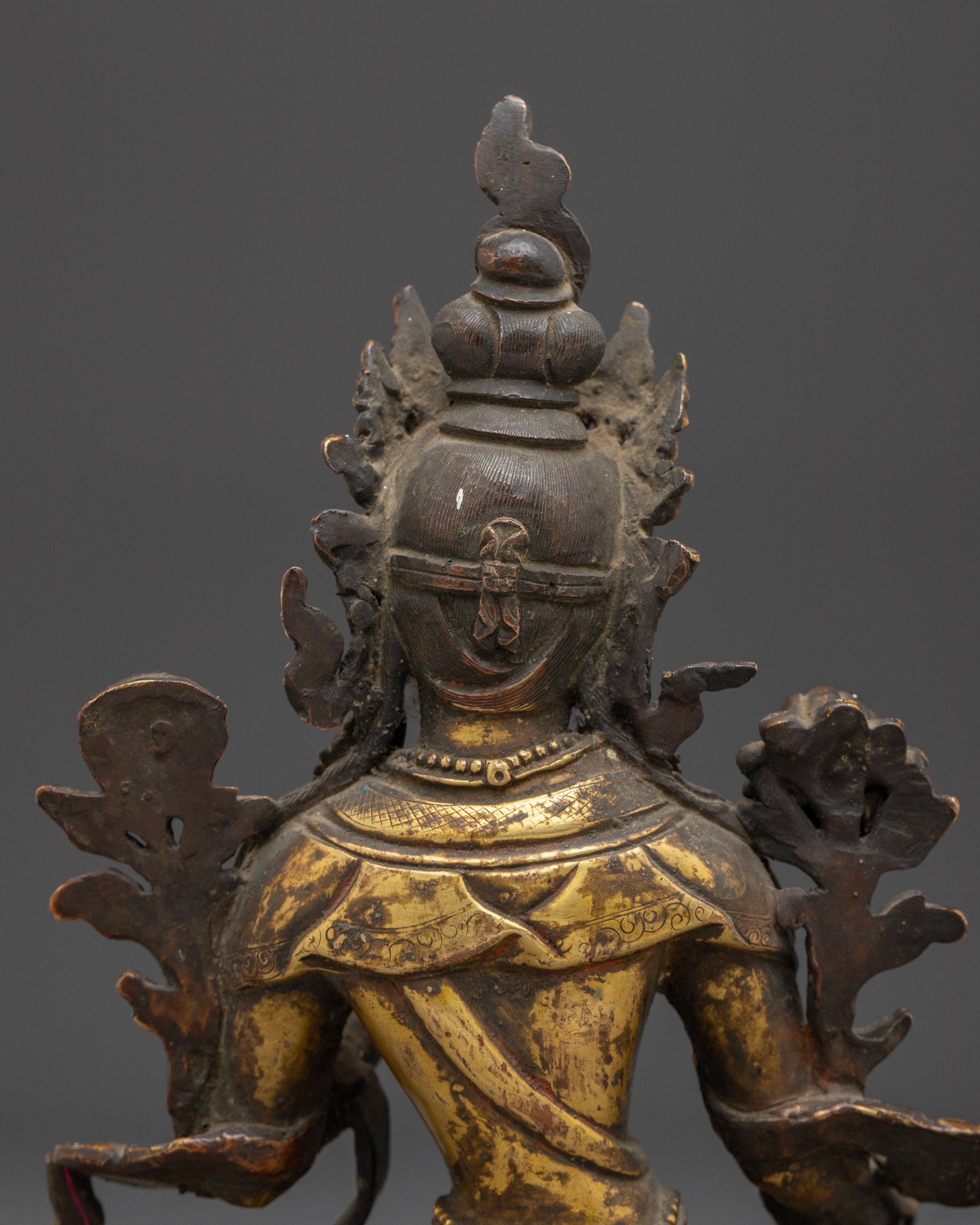 Handcrafted White Tara Figurine | Tibetan Goddess Statue