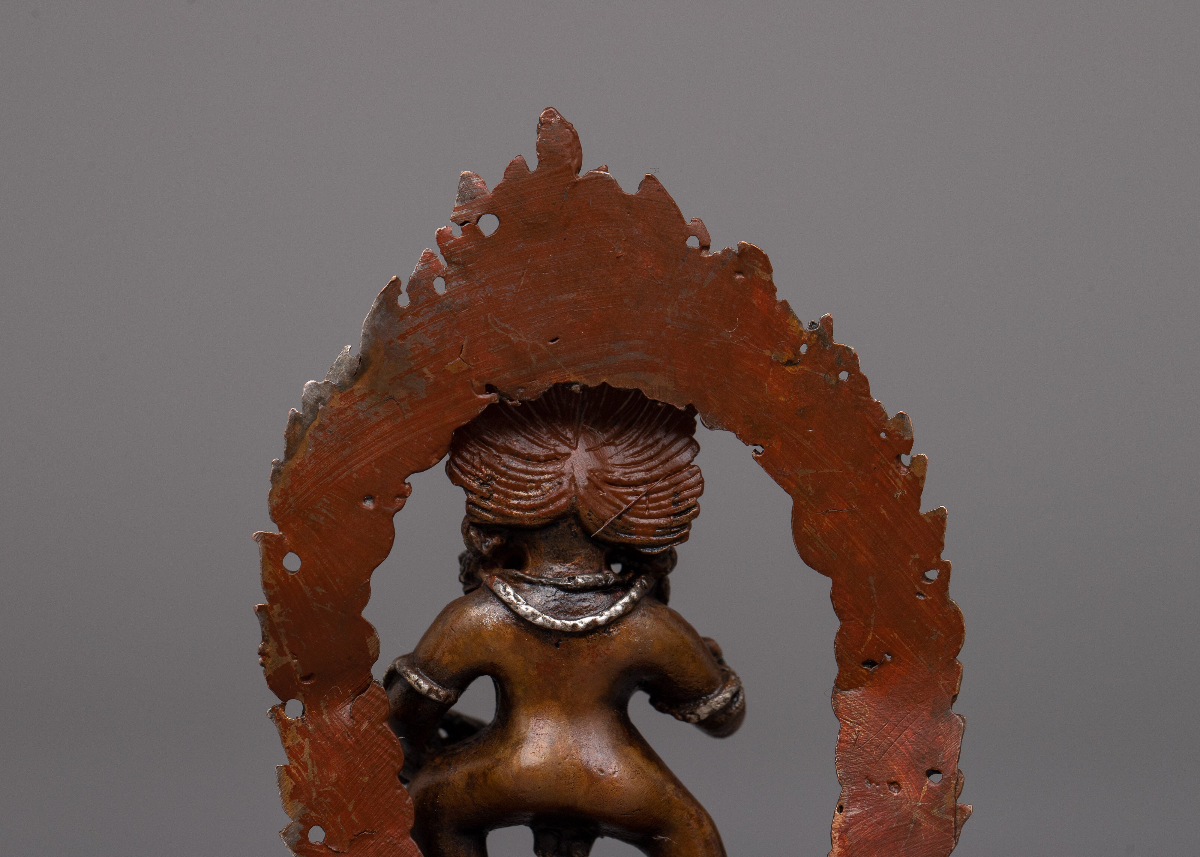 Black Jambhala statue | Perfect for Spiritual Altars and blessing
