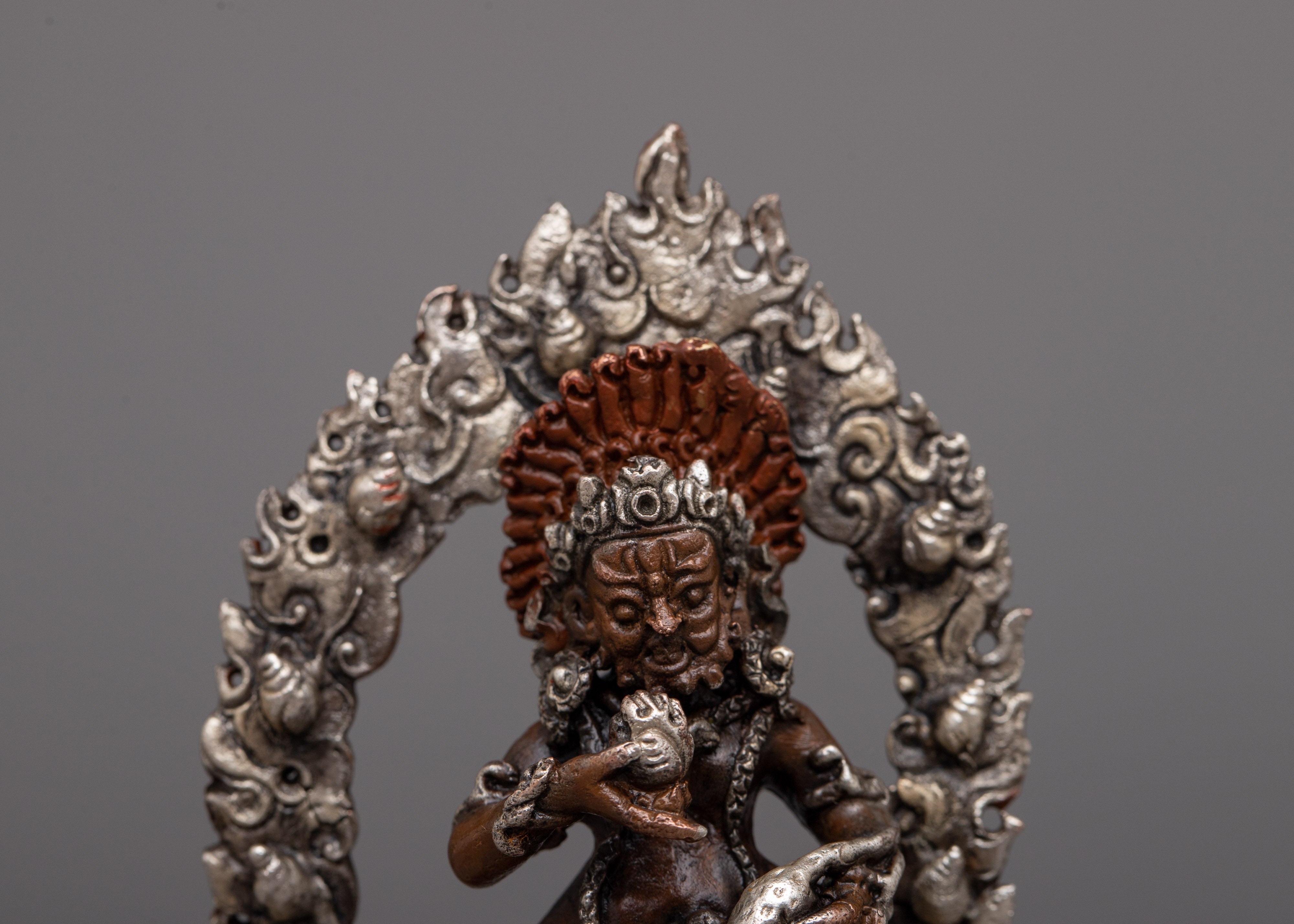 Black Jambhala statue | Perfect for Spiritual Altars and blessing
