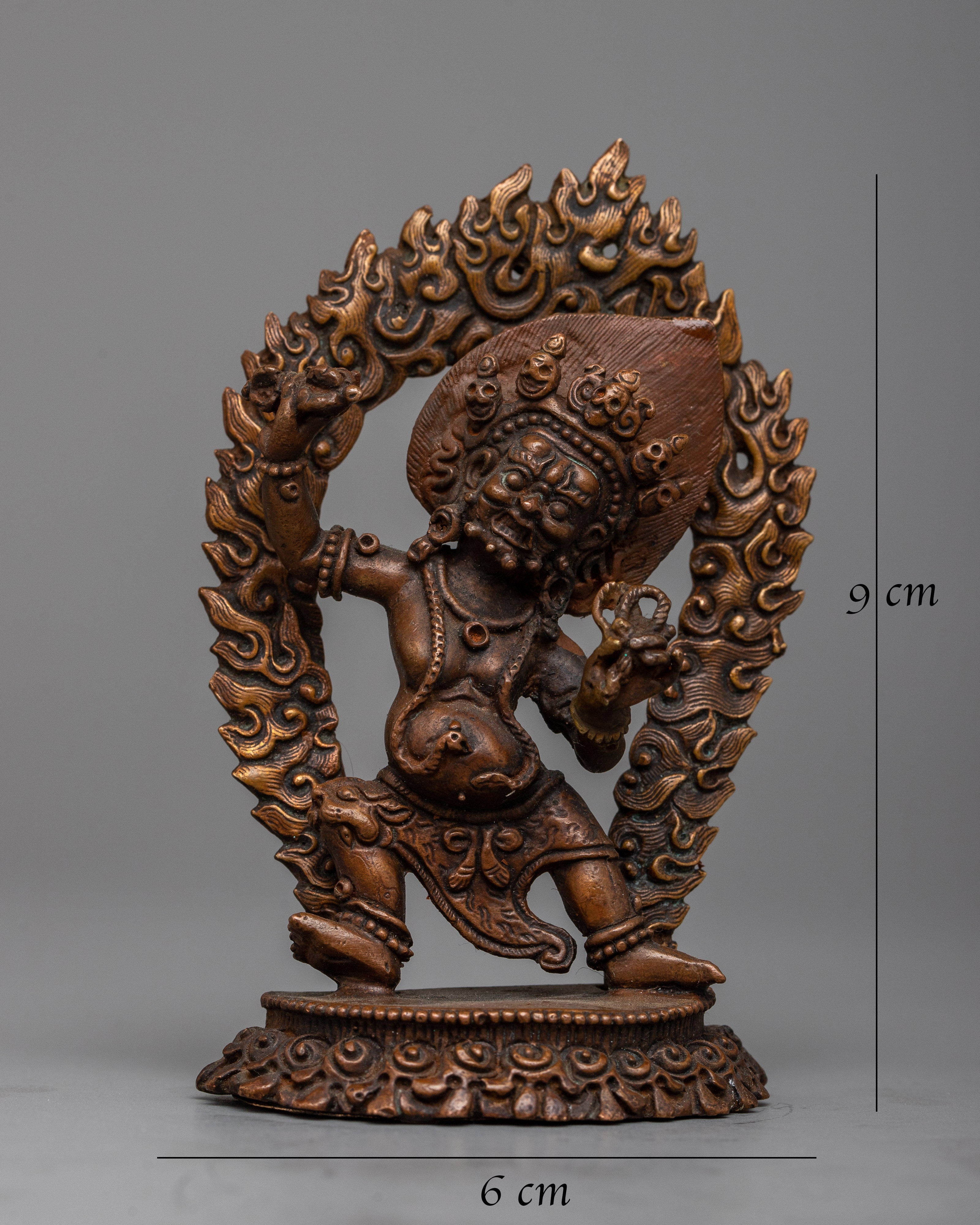 Wrathful Vajrapani Statue | Symbol of Fearlessness & Spiritual Strength