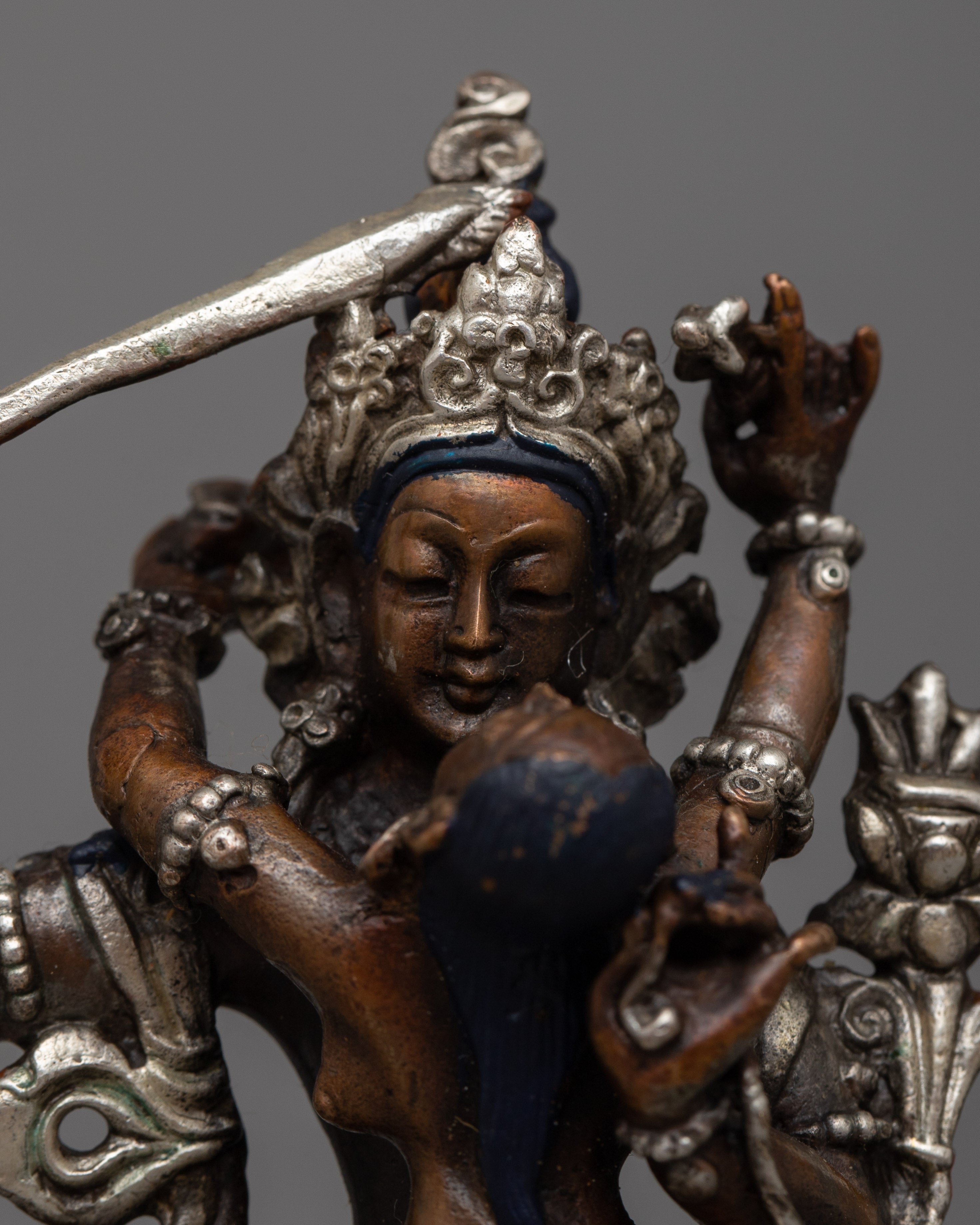 Manjushri with Consort Statue | Symbol of Wisdom and Harmonious Enlightenment