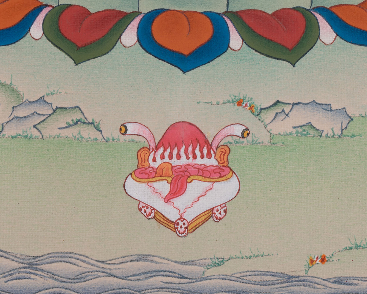 Chakrasamvara Sacred Thangka | The Supreme Union Of Wisdom And Compassion