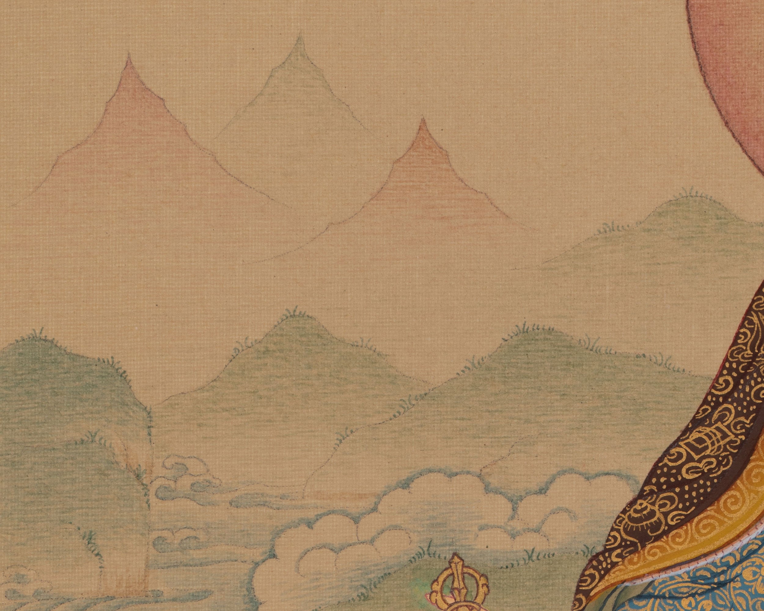 Guru Rinpoche Vajrayana Art | Second Buddha | Lotus-Born Master