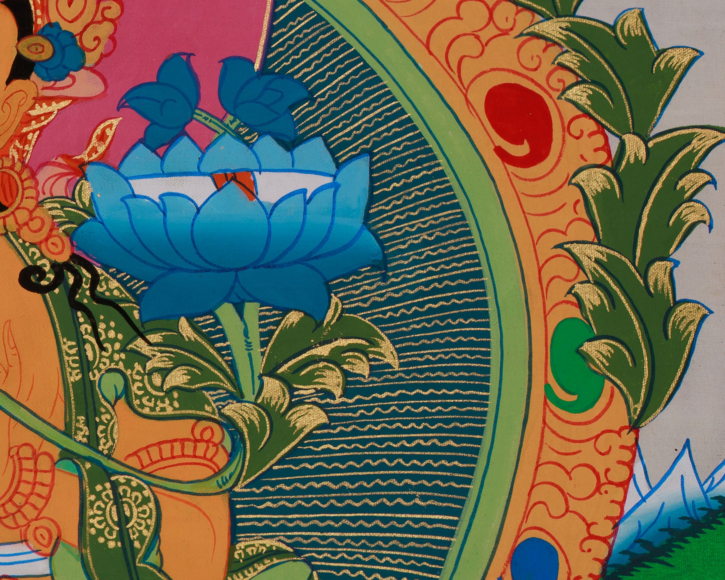 Wisdom Deity, Manjushri Artwork | Bodhisattva of Clarity and Perfected Knowledge