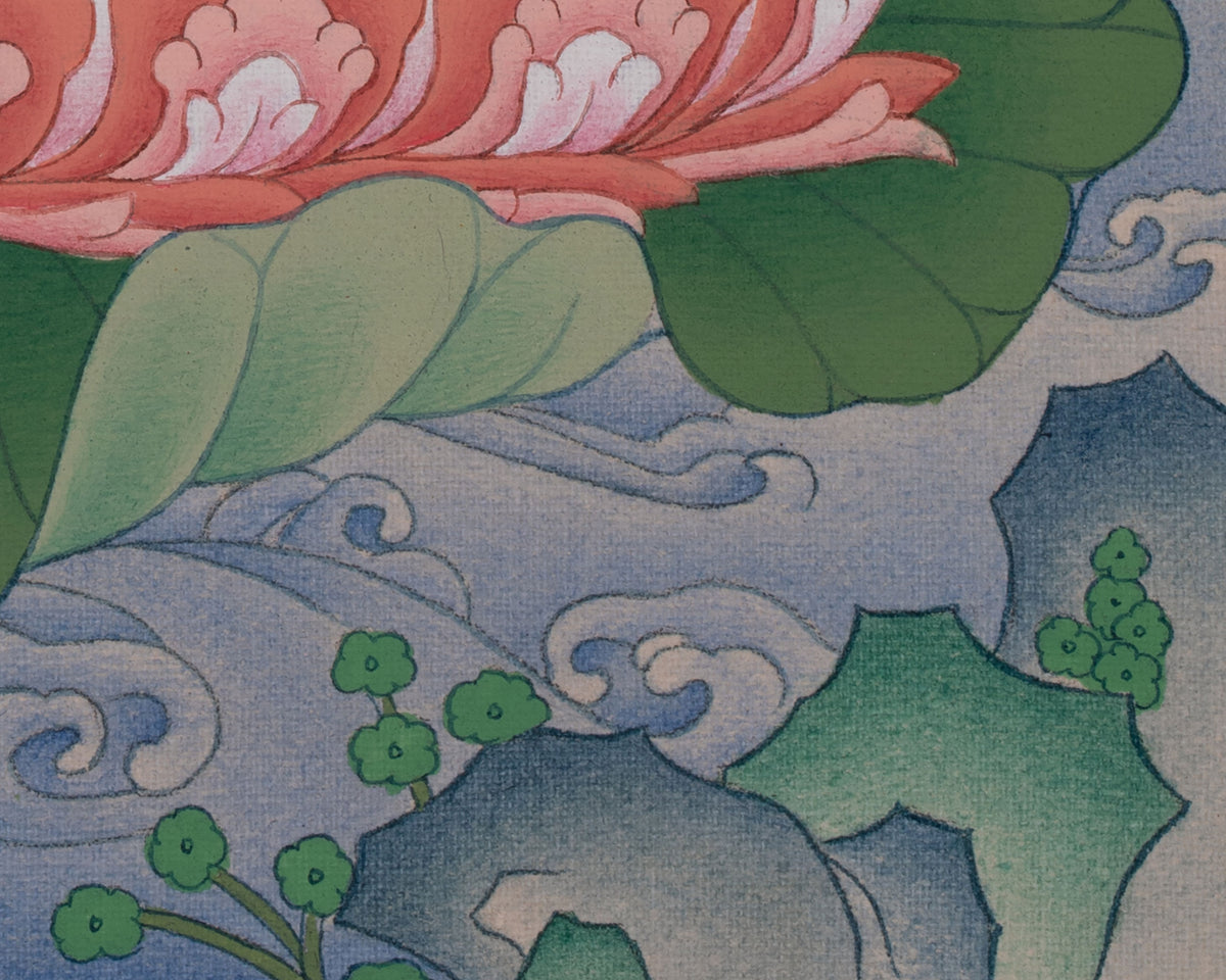Sita Tara Thangka Painting | White Tara Goddess of Compassion