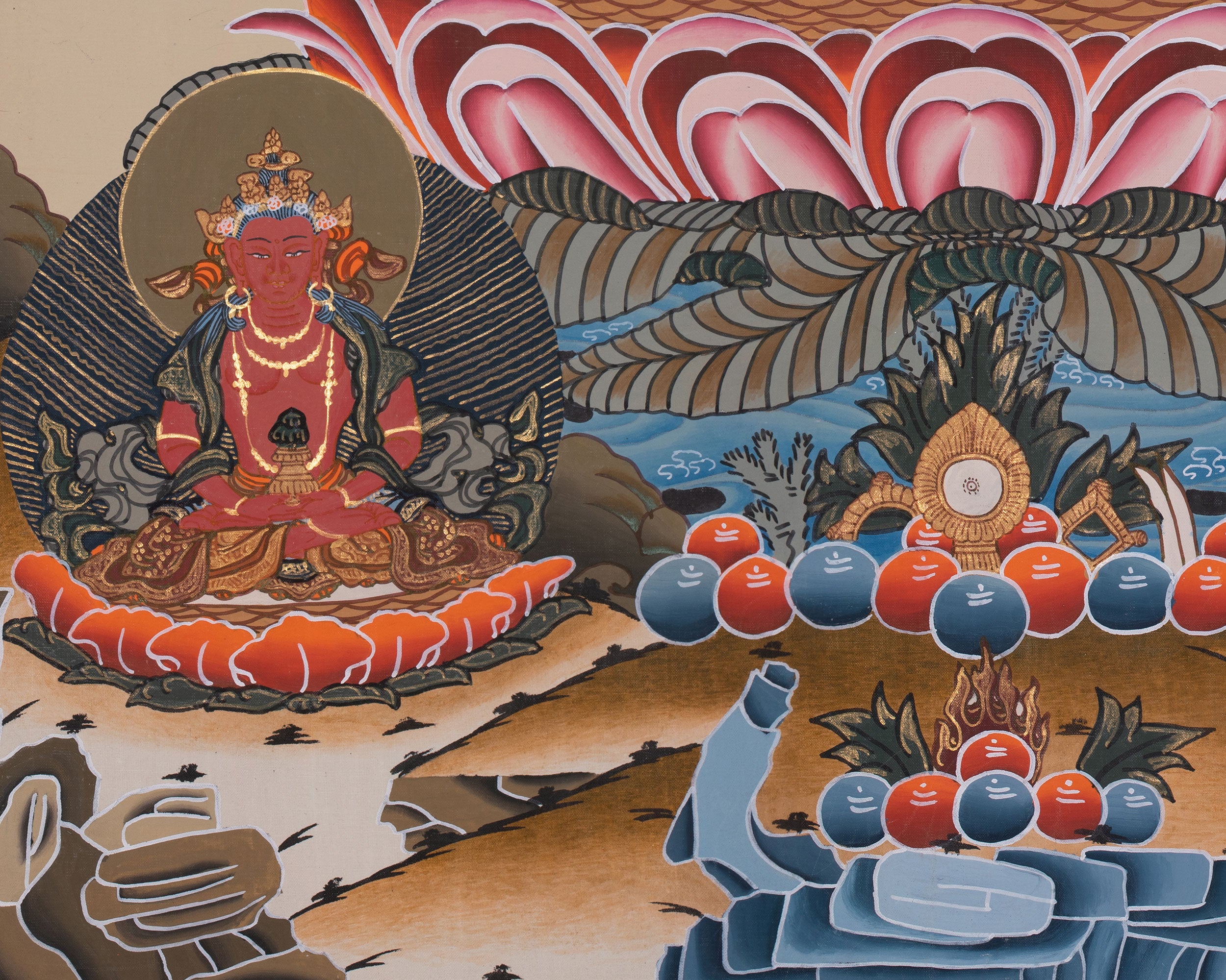 Traditional Sita Tara Artwork | A Sacred Symbol of Longevity & Healing