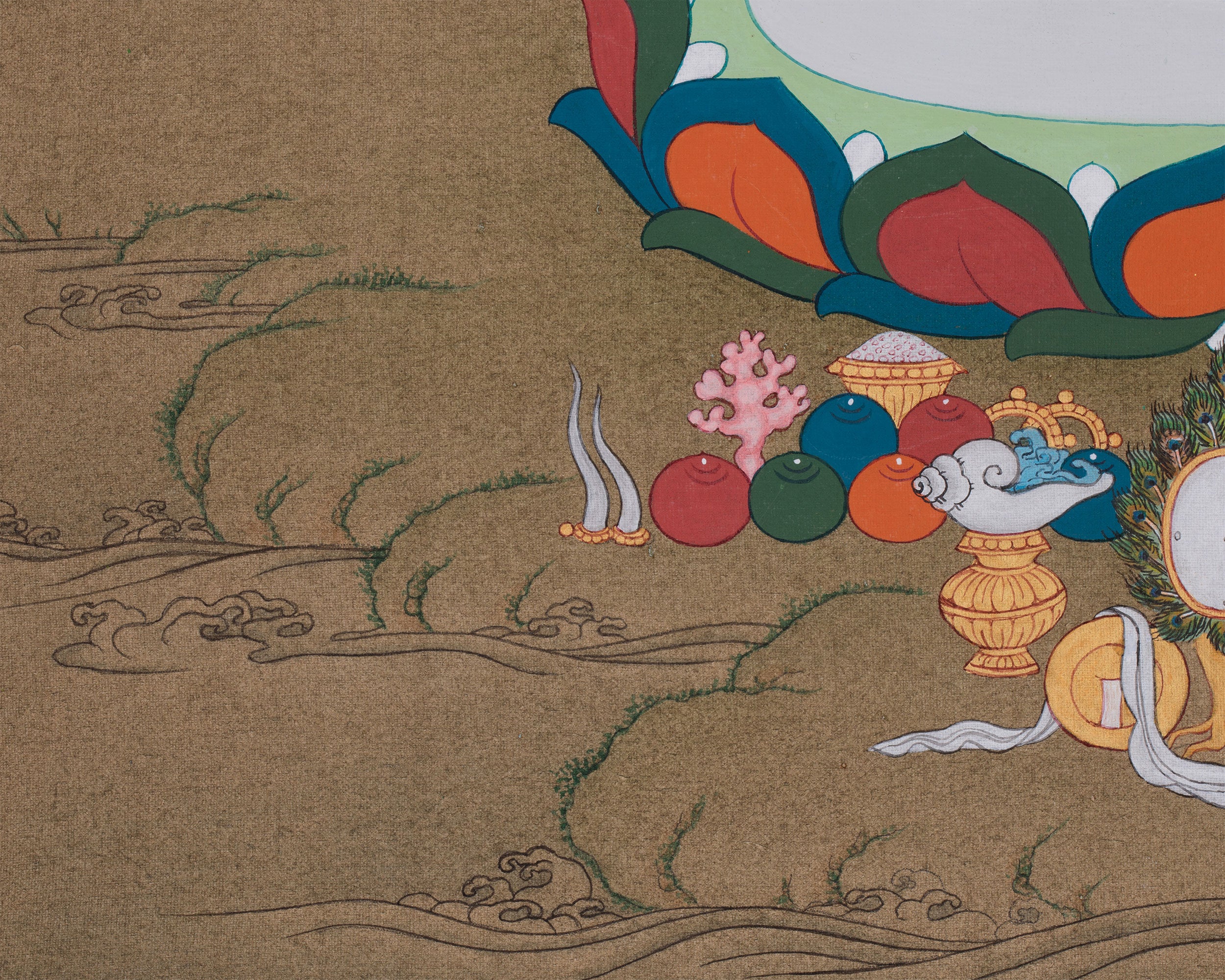 Machig Labdron Painting | Wisdom and Compassion of the Tibetan Yogini