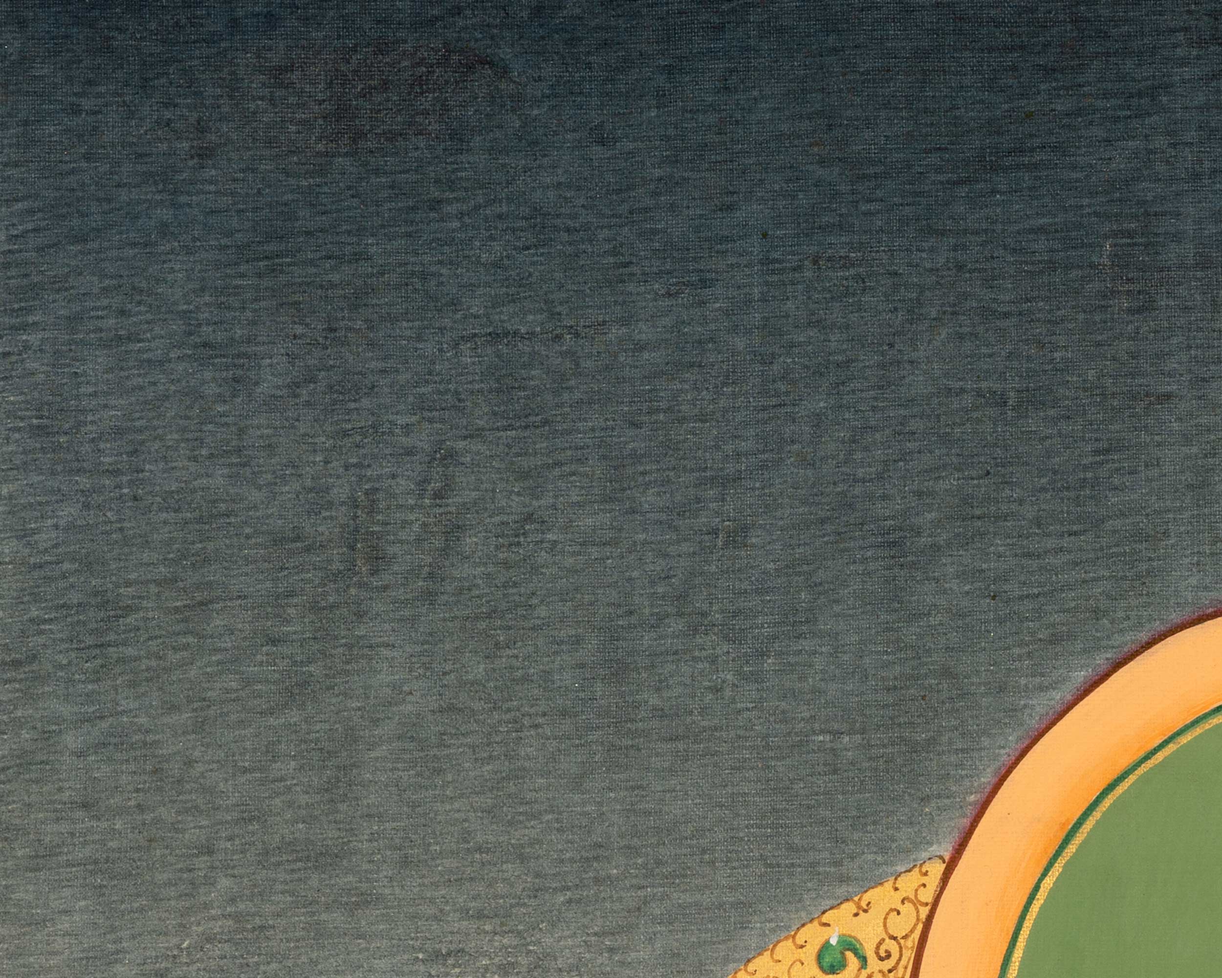 Small Size Shakyamuni Buddha Thangka | Original Tibetan Buddhist Religious Painting |