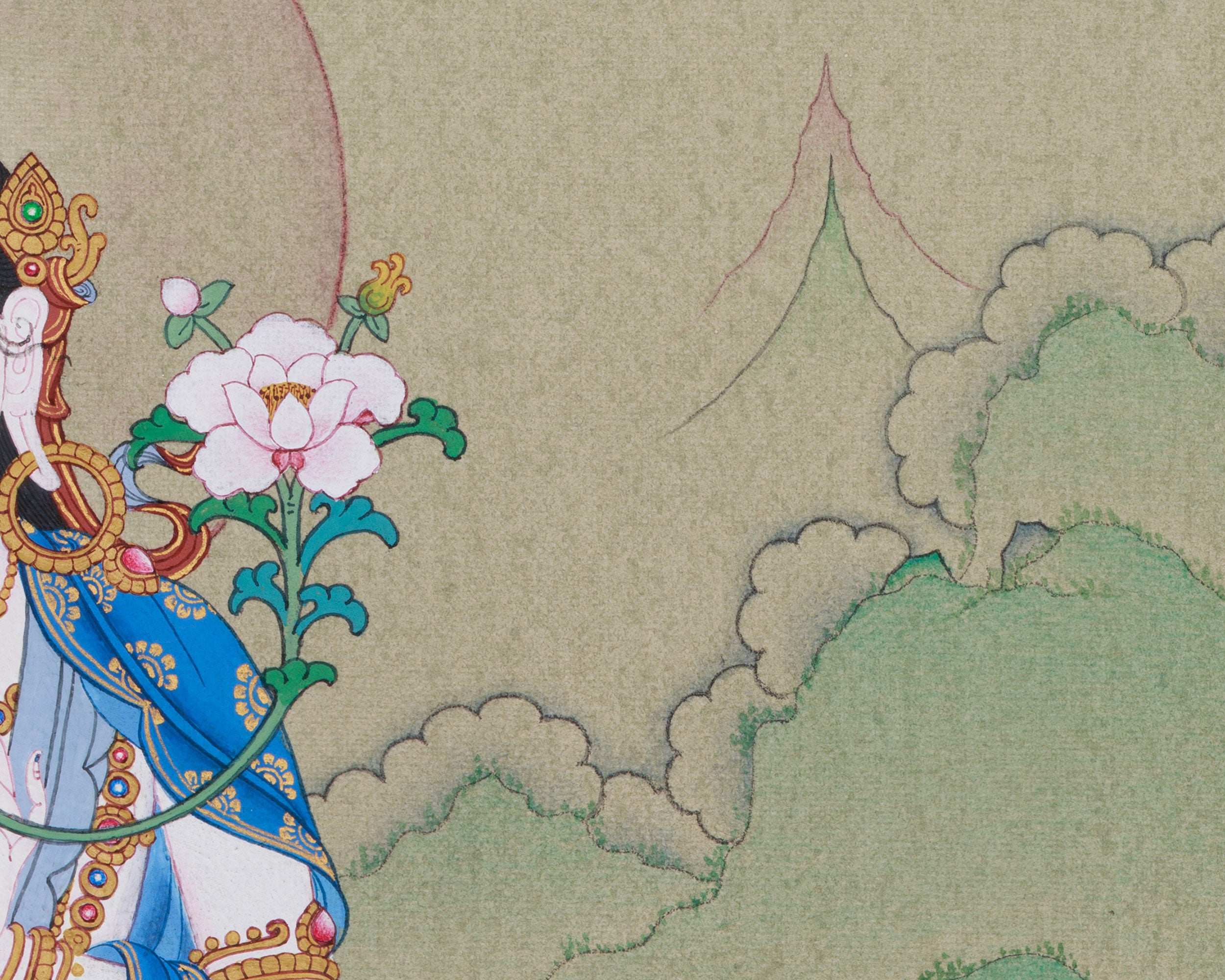 The Female Buddha, Sita Tara | Seven Eyes Goddess