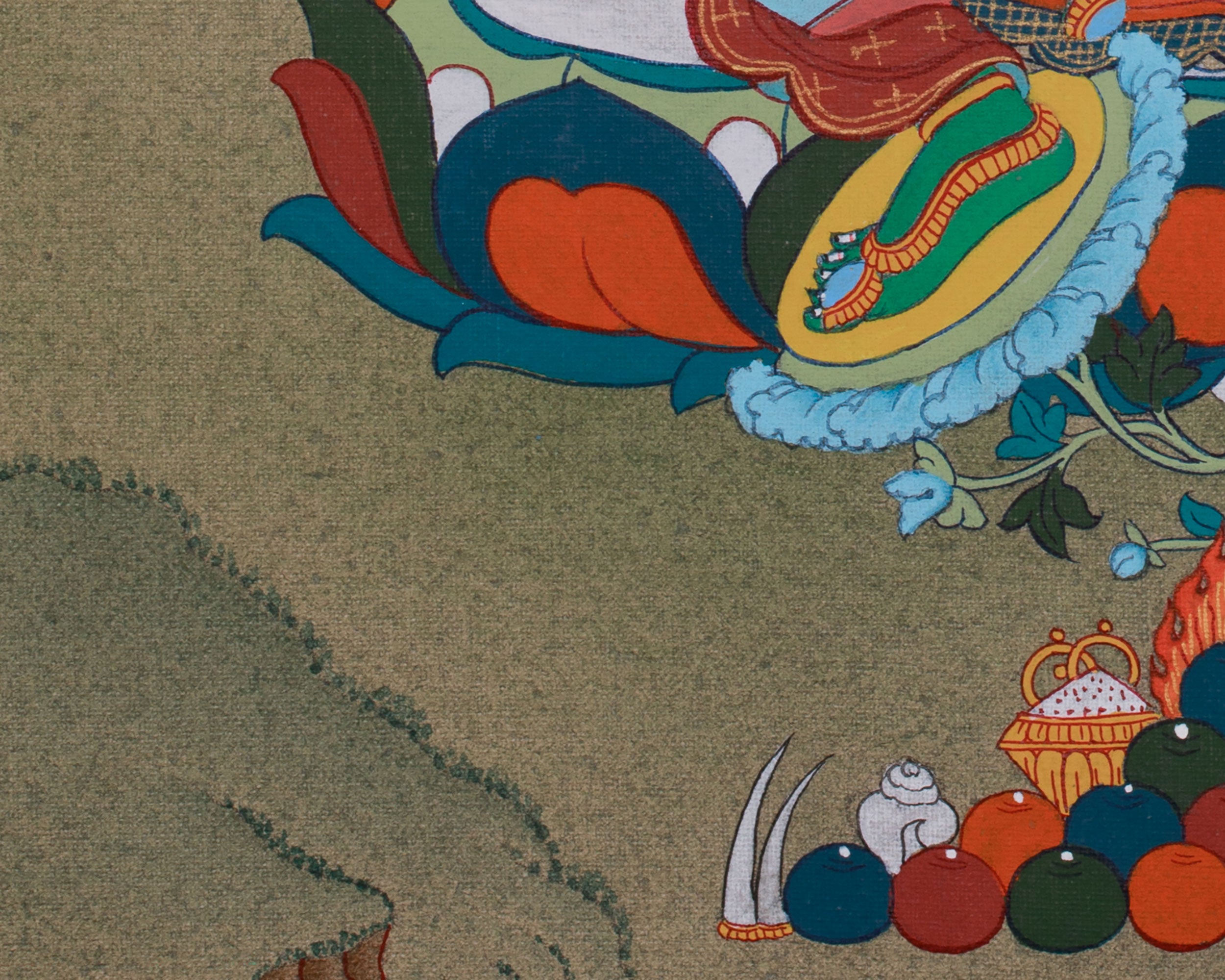 Sacred Green Tara Buddhist Art | Swift Savior & Protector