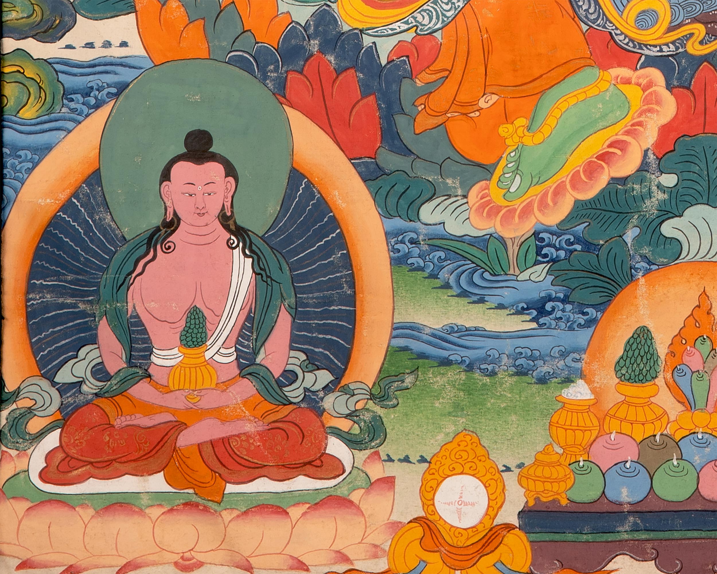 Original Green Tara in Brocade | The Compassionate Goddess of Healing and Protection