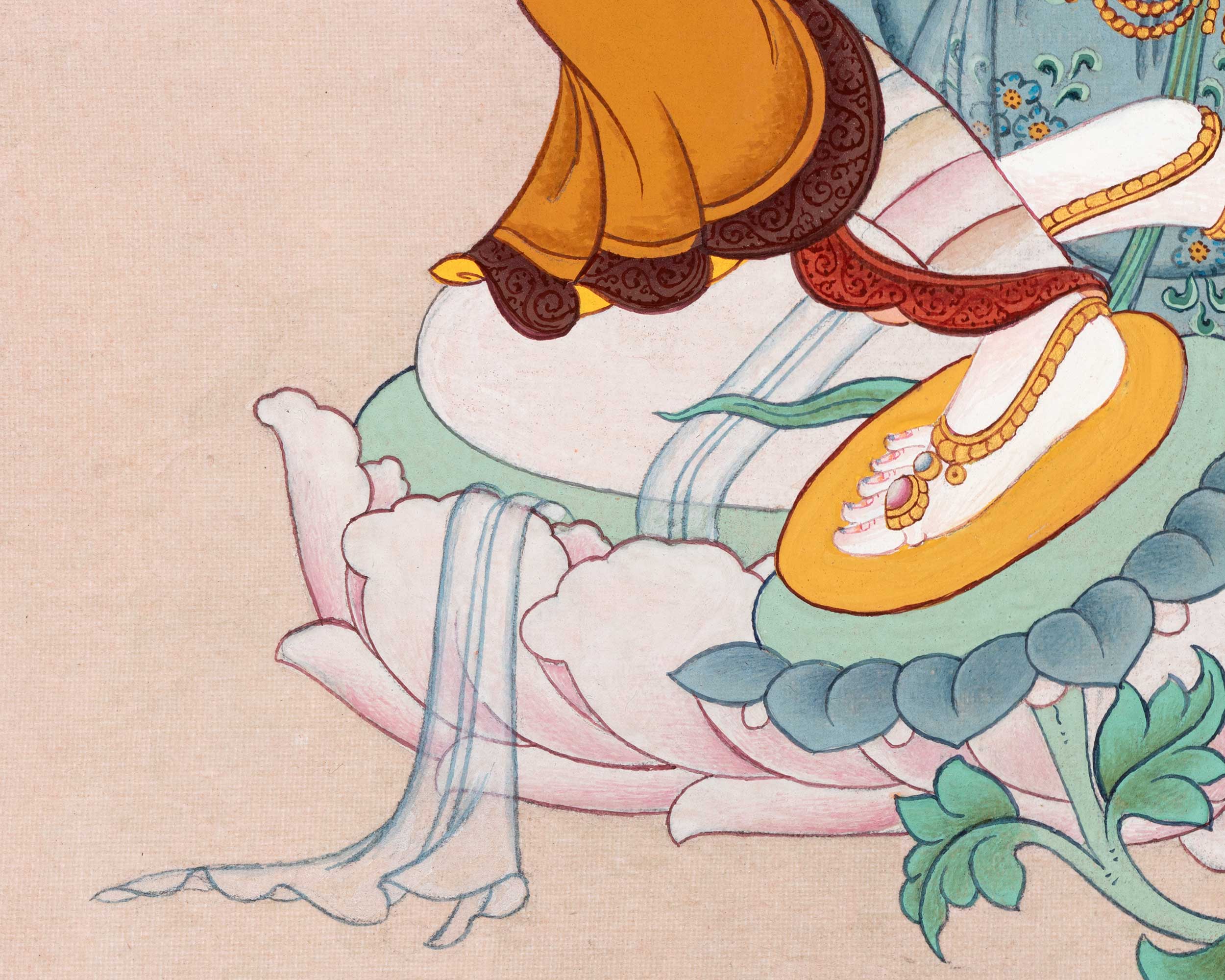 Dukha Dahana Tara | 21 Tara of Surya Gupta Thangka