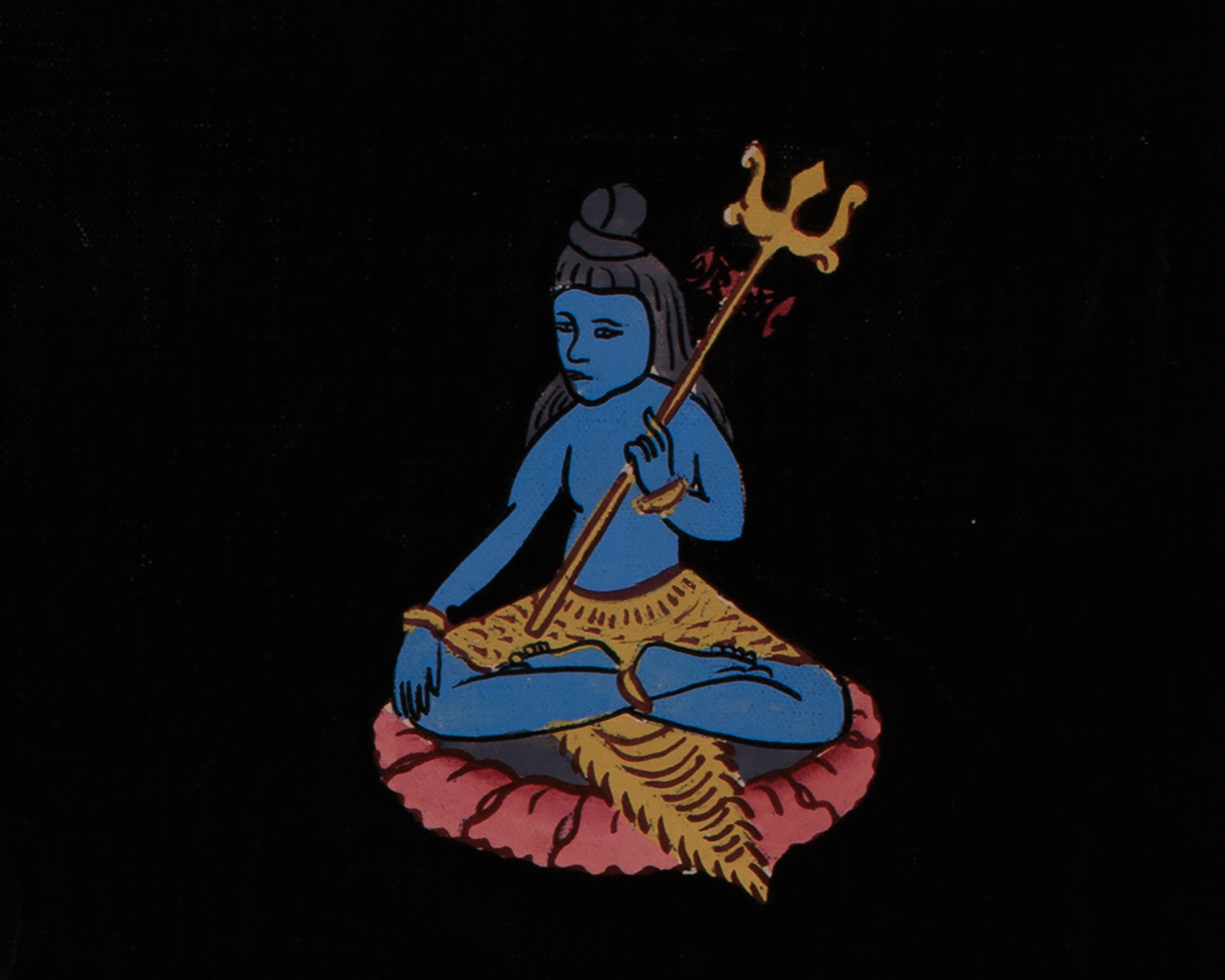 Seven Chakra Kundalini Thangka | Tibetan Anatomy Wall Art for Spiritual Awakening