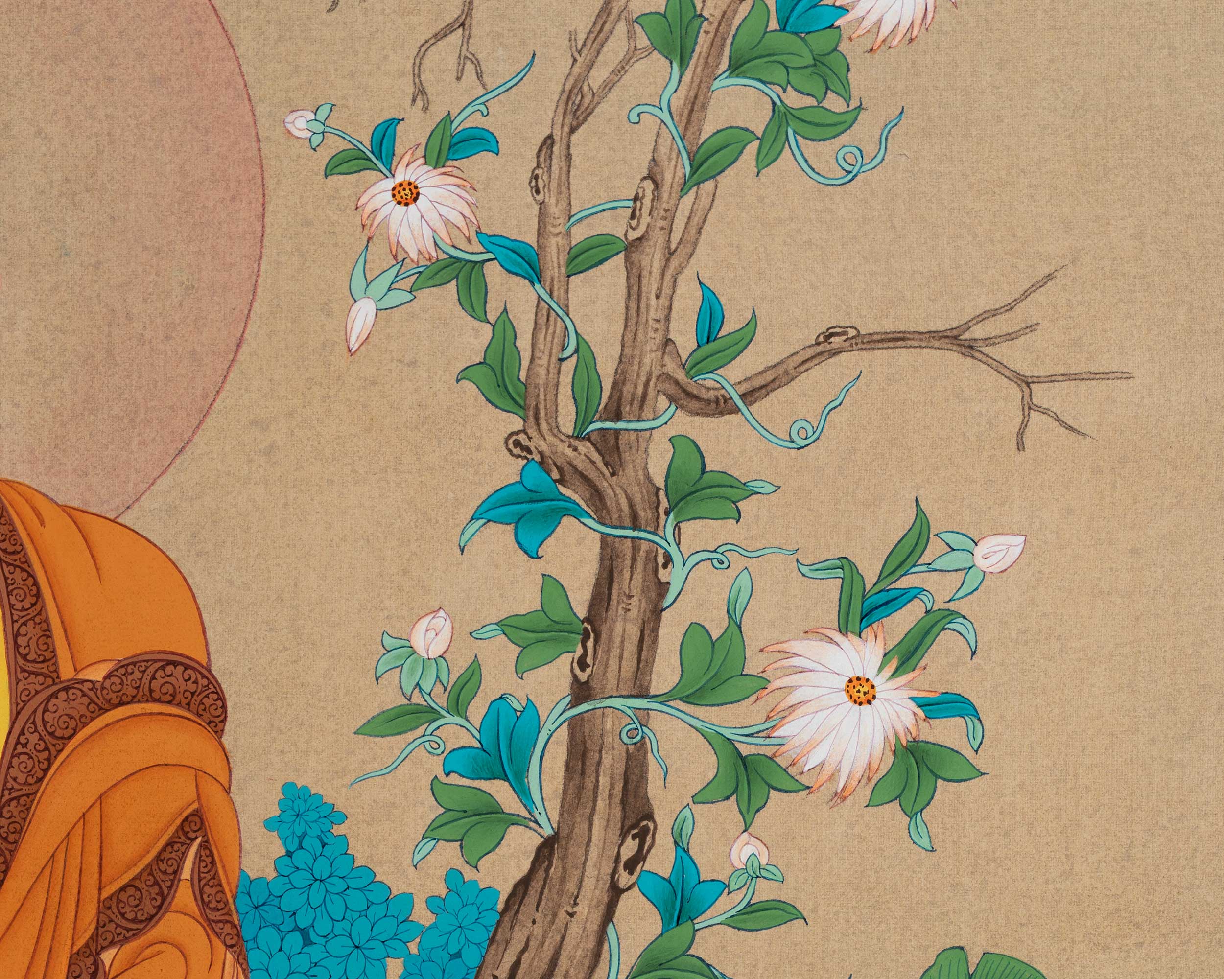 Buddha Shakyamuni Thangka | Tibetan Buddha Painting
