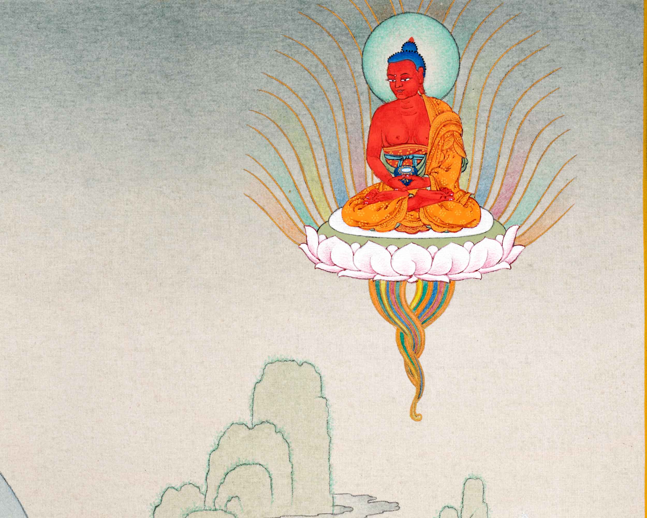 Green Tara, The Mother of Liberation | Traditional Tibetan Buddhist Thangka | The Divine Feminine