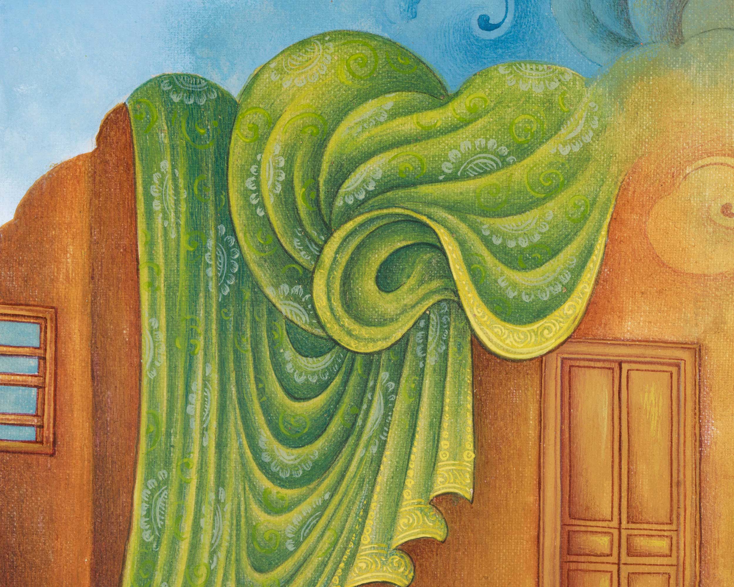 Compassionate Avalokiteshvara Thangka | Hand Painted Chenresig Thangka | Radiant Bodhisattva