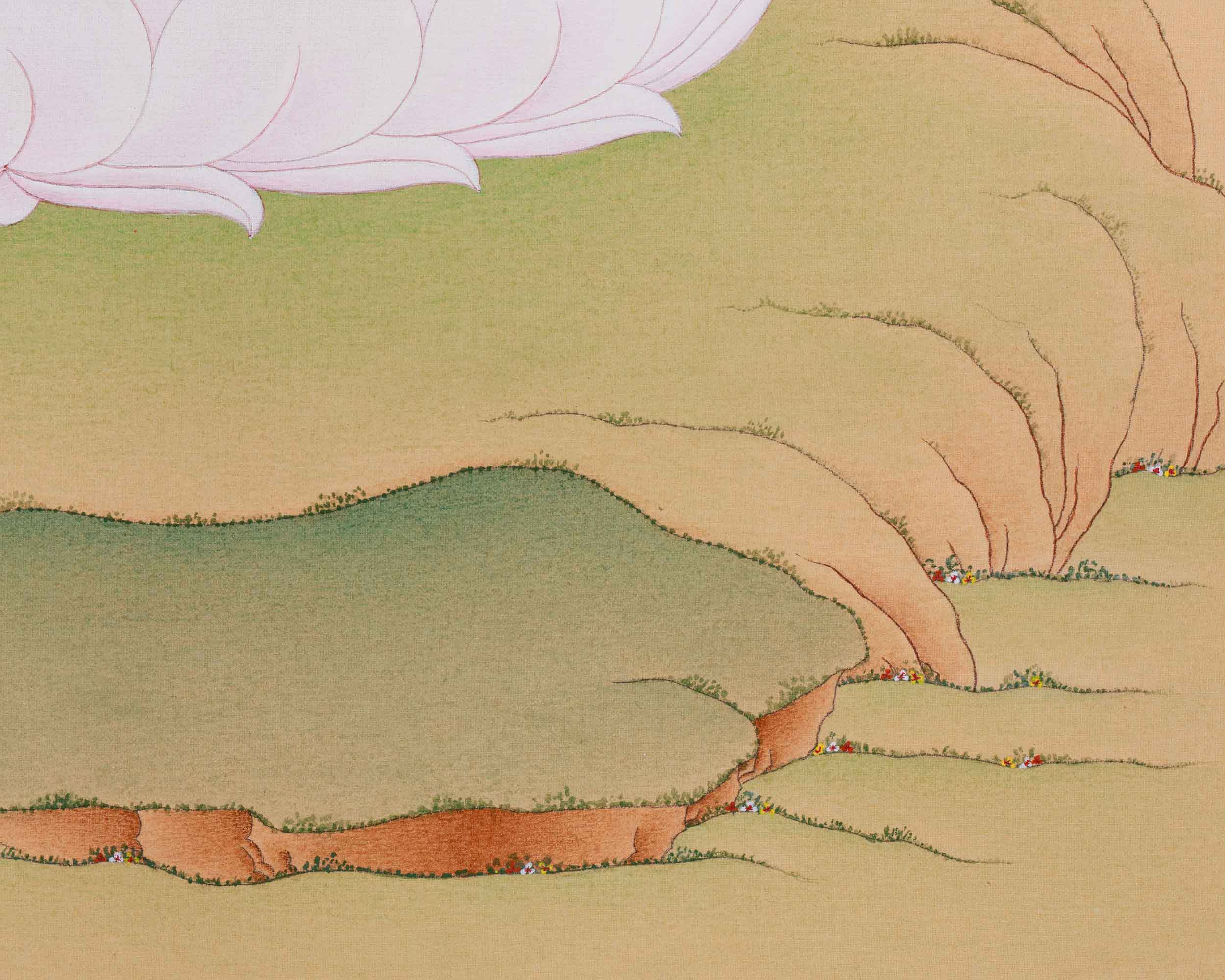 Tibetan Gautama Buddha Painting | Enlightened One