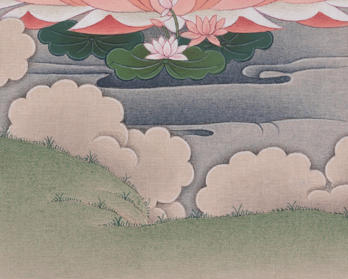 Chenrezig Tibetan Buddhist Art | Revered Bodhisattva Avalokiteshvara