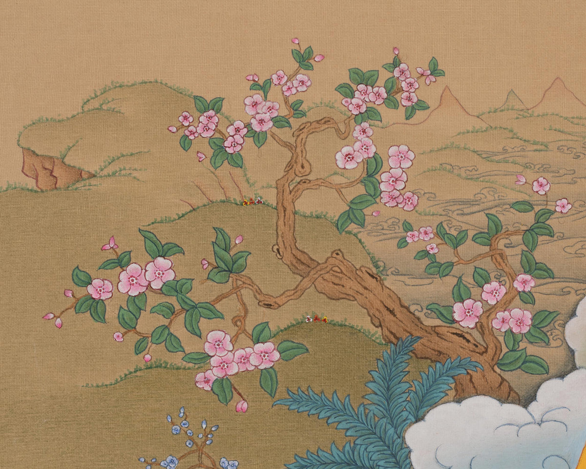 Siddhartha Gautama Thangka Art | Shakyamuni Buddha