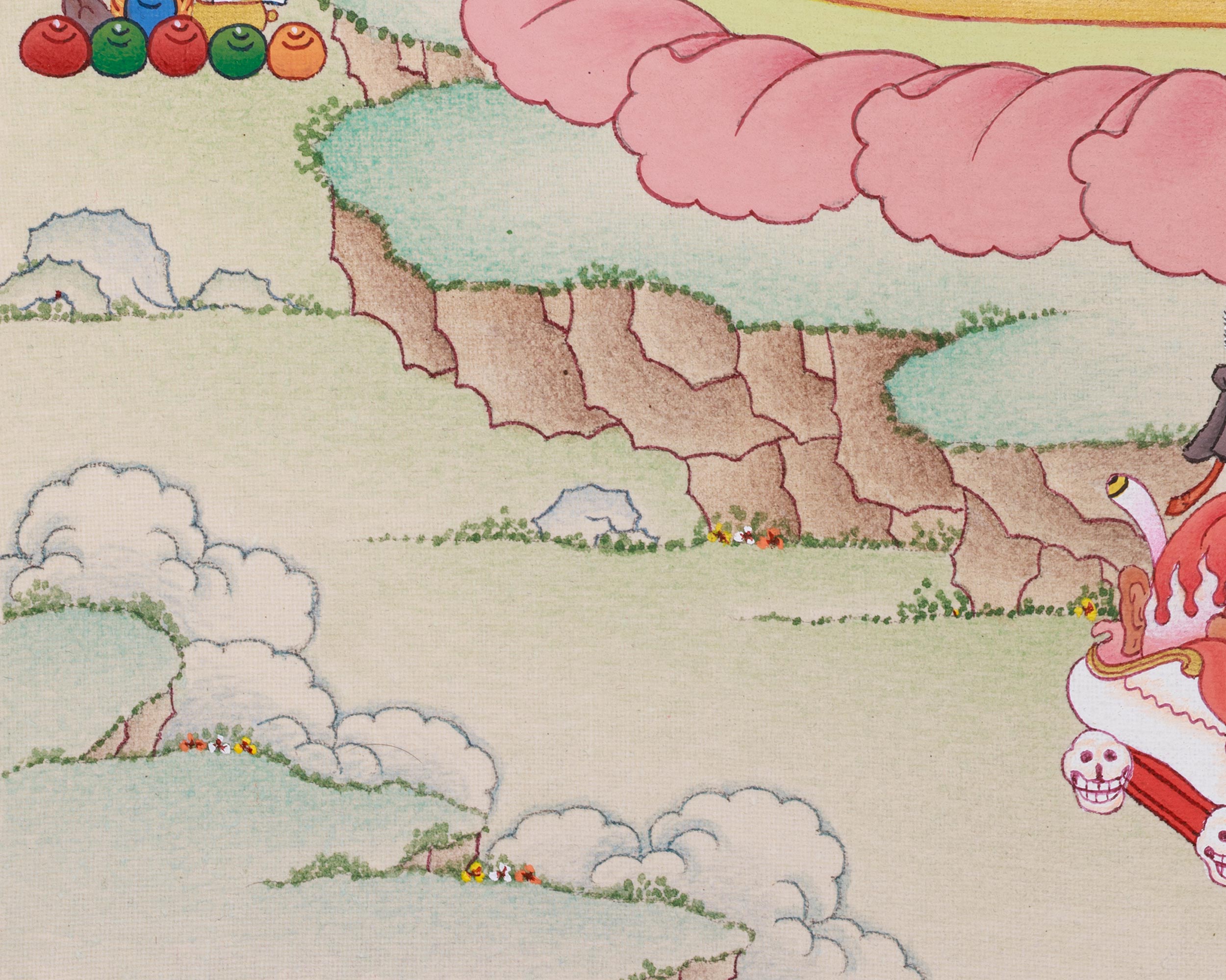 Dorje Phagmo Thangka | Sacred Vajravarahi, the Powerful Goddess of Transformation