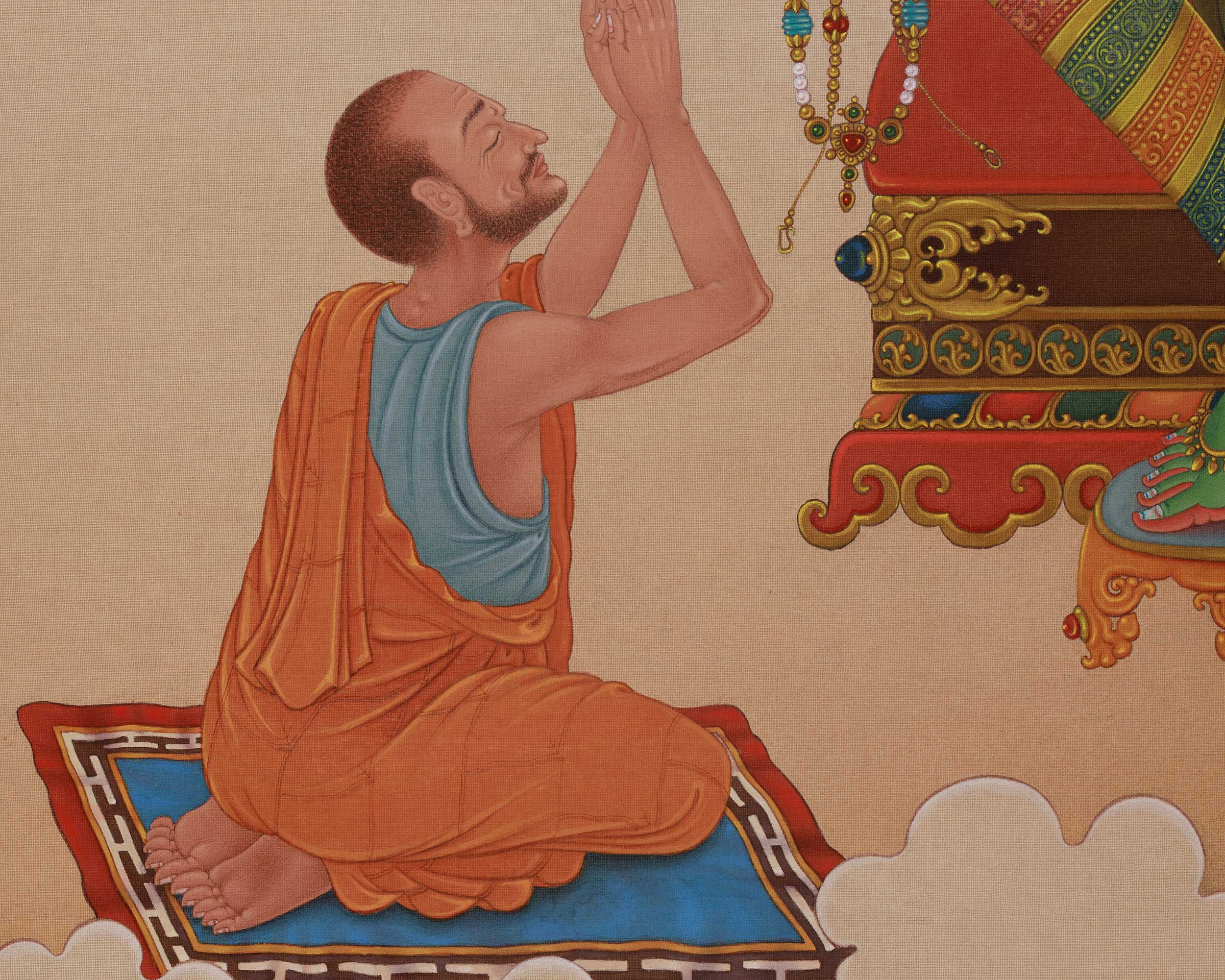 Green Tara Buddhist Artwork | Compassion Deity | Shyama Tara