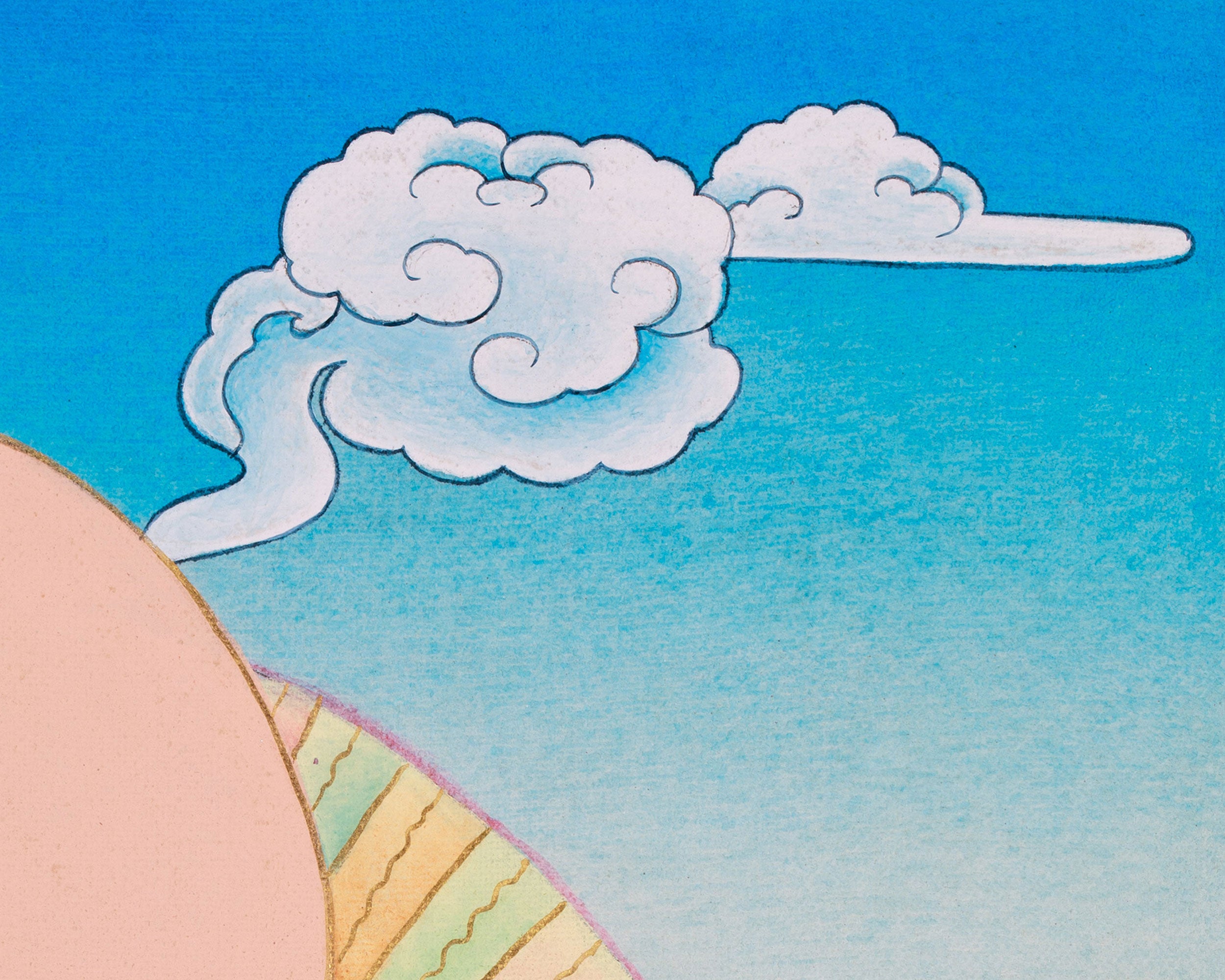 Hand-Painted Samantabhadra Thangka | The Primordial Buddha