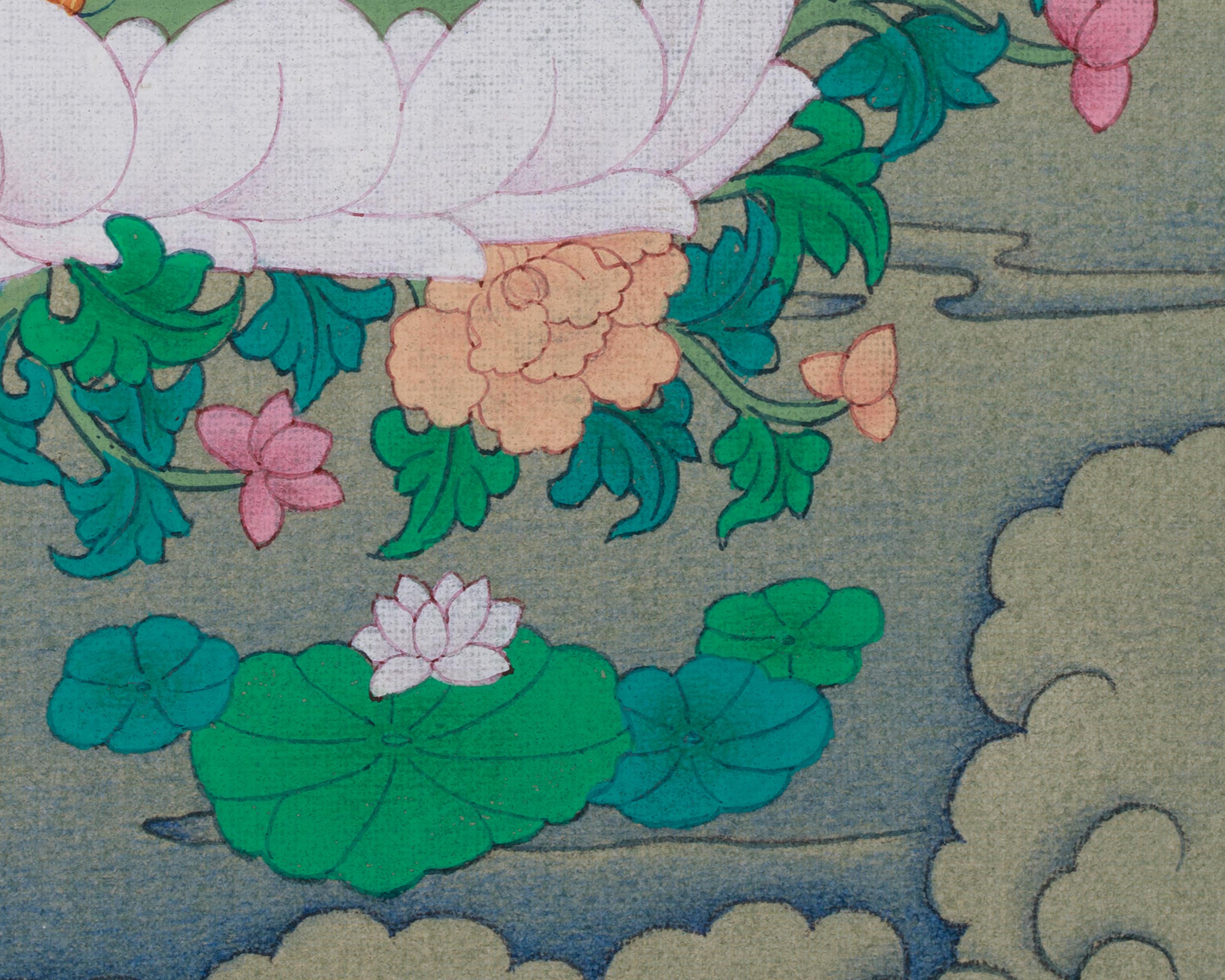 Mother of All Buddha Green Tara Thangka | A Sacred Source of Compassion and Protection