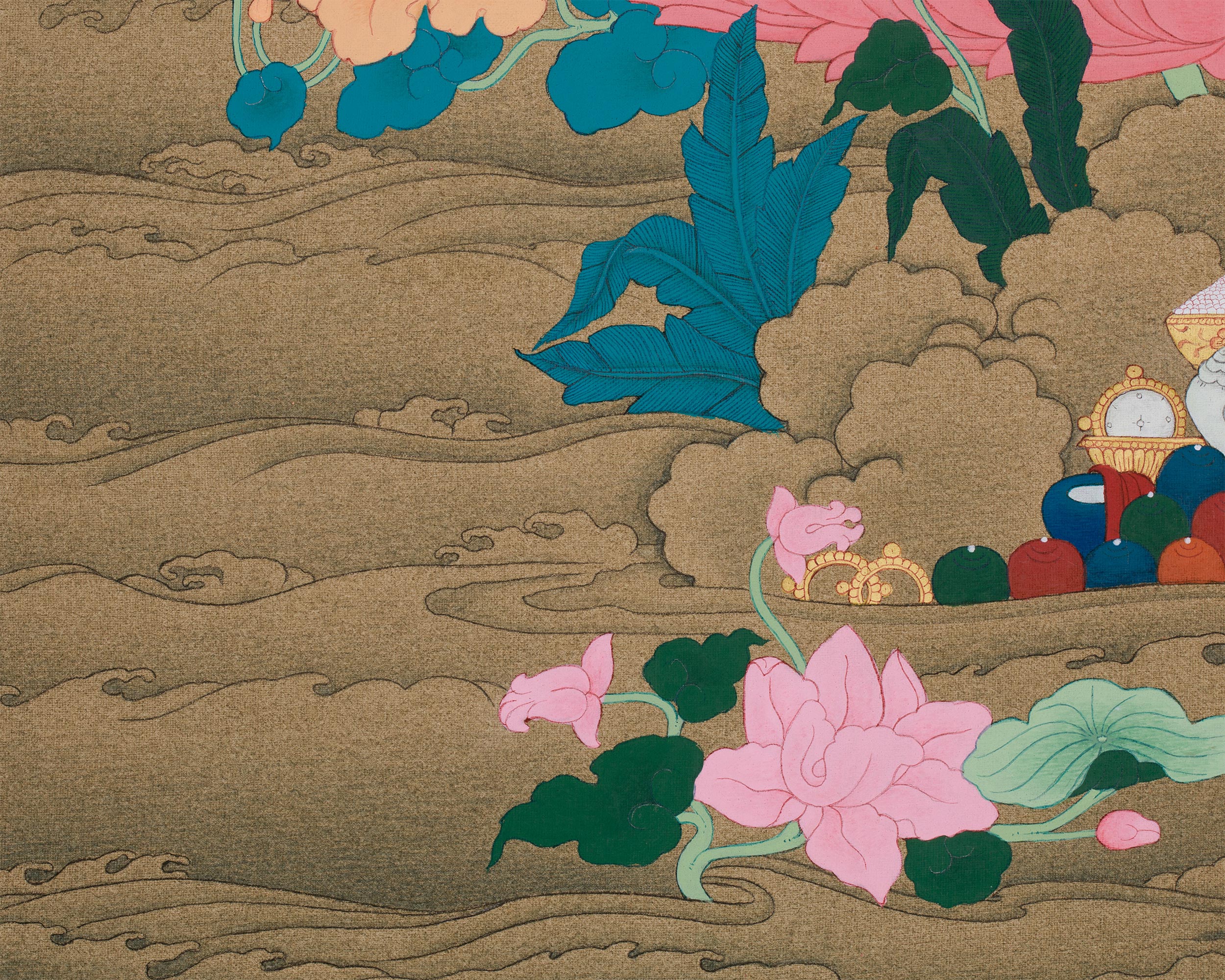 Meditation Amitabha Buddha Thangka | The Buddha of Infinite Light for Inner Harmony