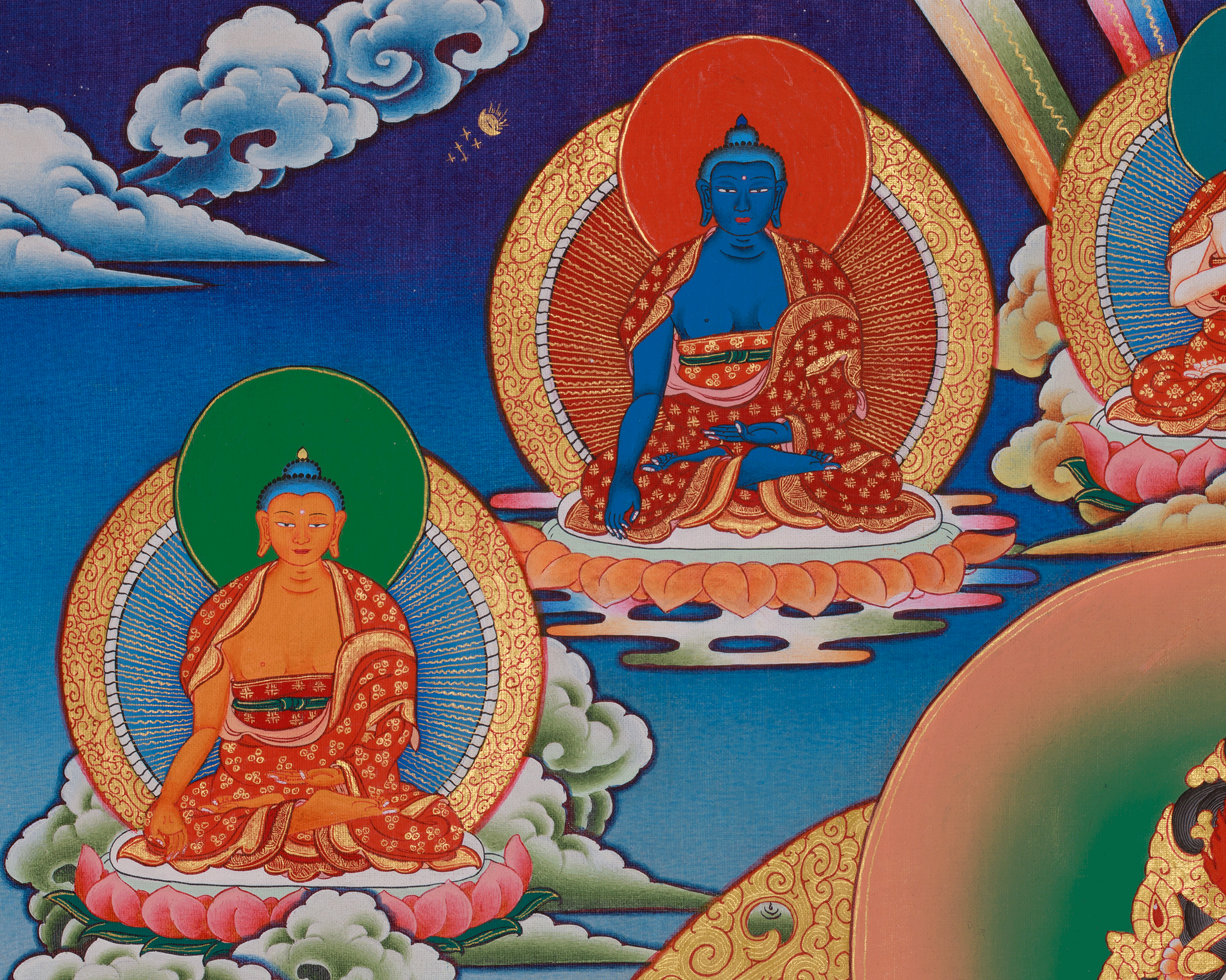 Sacred Thangka of White Tara | Revered Female Buddha In Vajrayana Buddhism