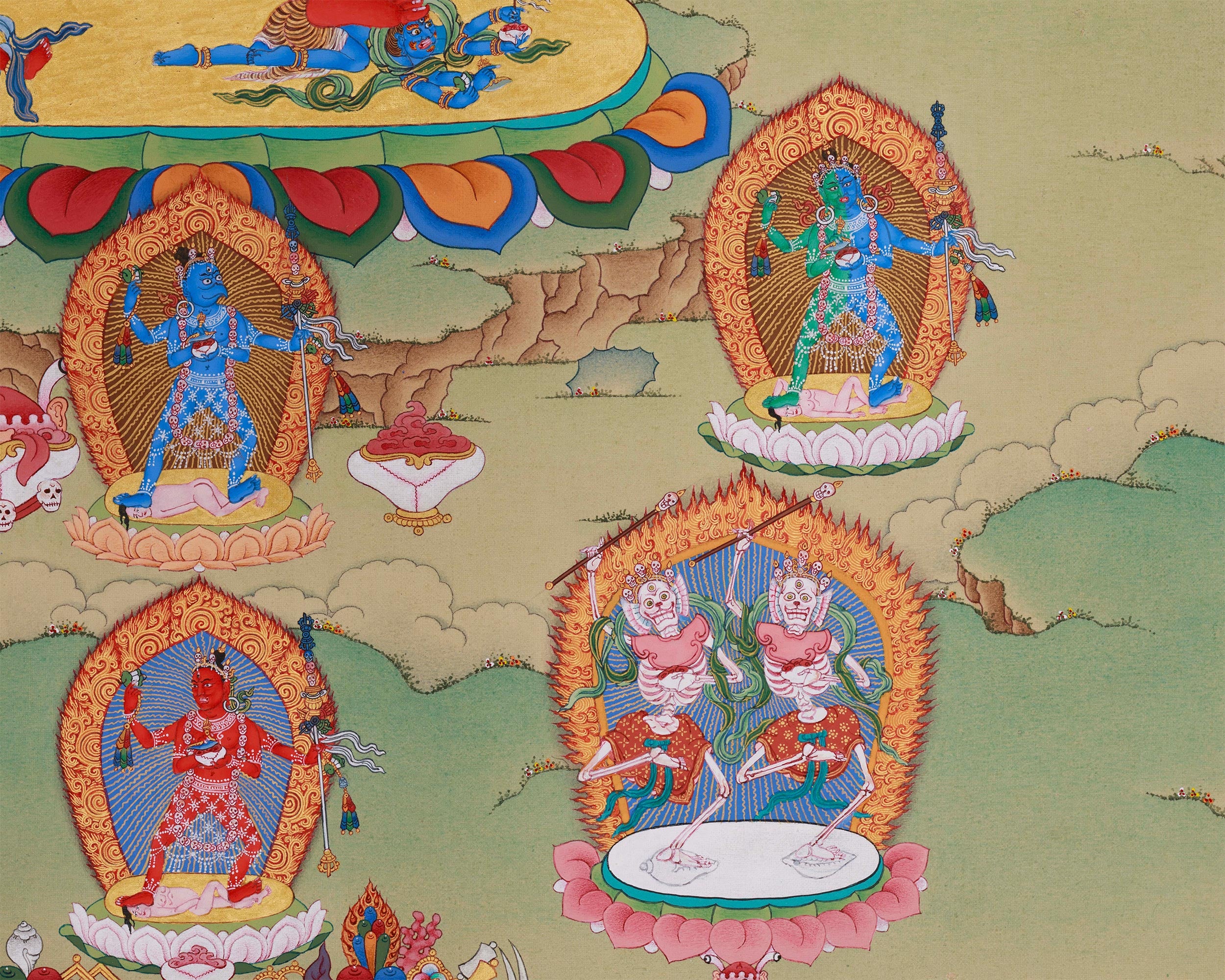 The Divine Presence of Dakini Vajrayogini | Embodying Enlightened Femininity and Tantric Energy
