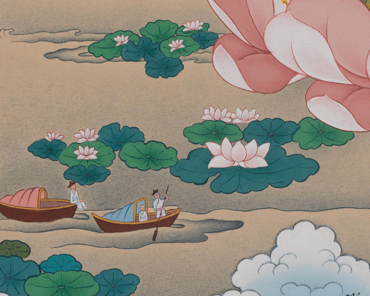 Compassion Deity Four Armed Chenrezig | Embodies the Boundless Compassion of All Buddhas
