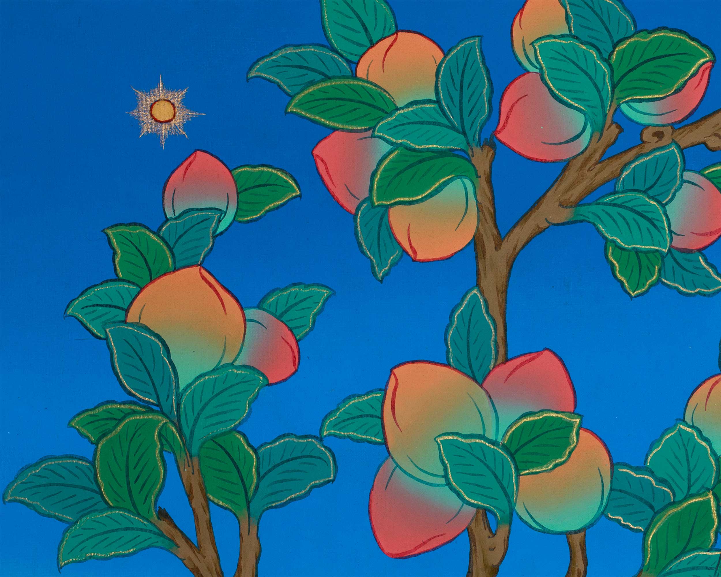 Four Harmonious Friends Artwork | A Sacred Symbol of Unity, Compassion, and Mutual Support