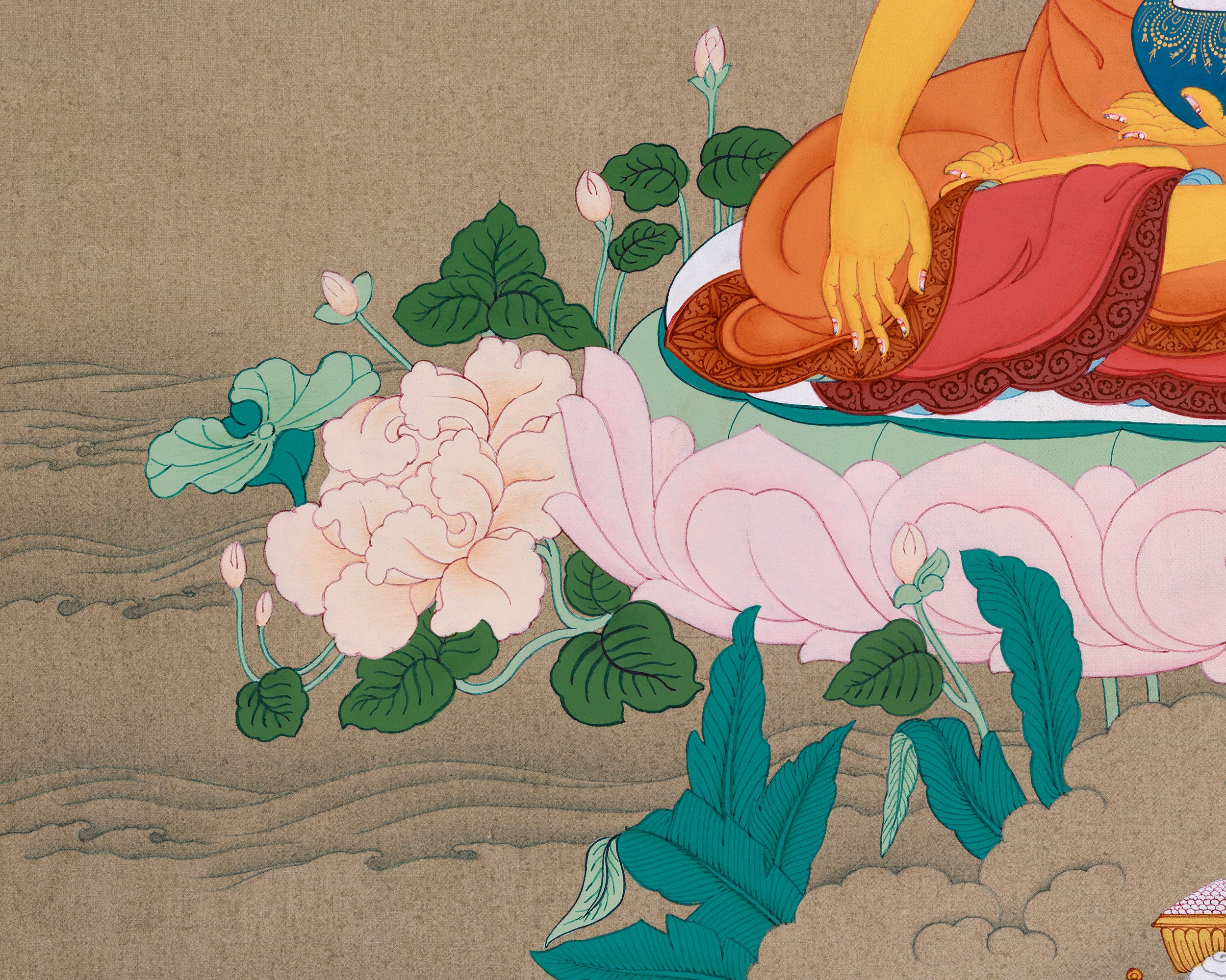 Dhyani Buddha Thangka | The Enlightened One