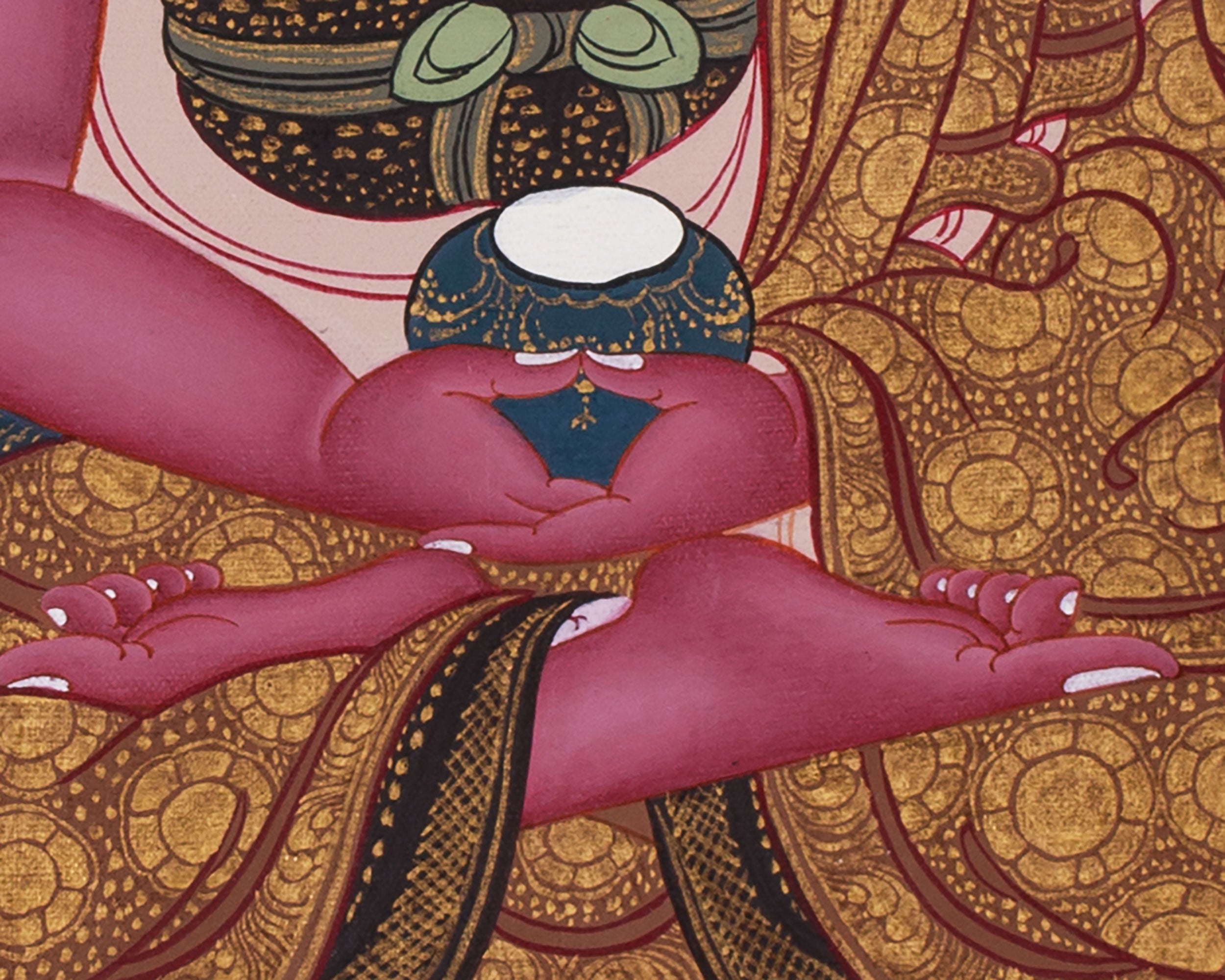 Amitabha Buddha Meditation Art | Symbol of Peace, Enlightenment, and Pure Land Rebirth