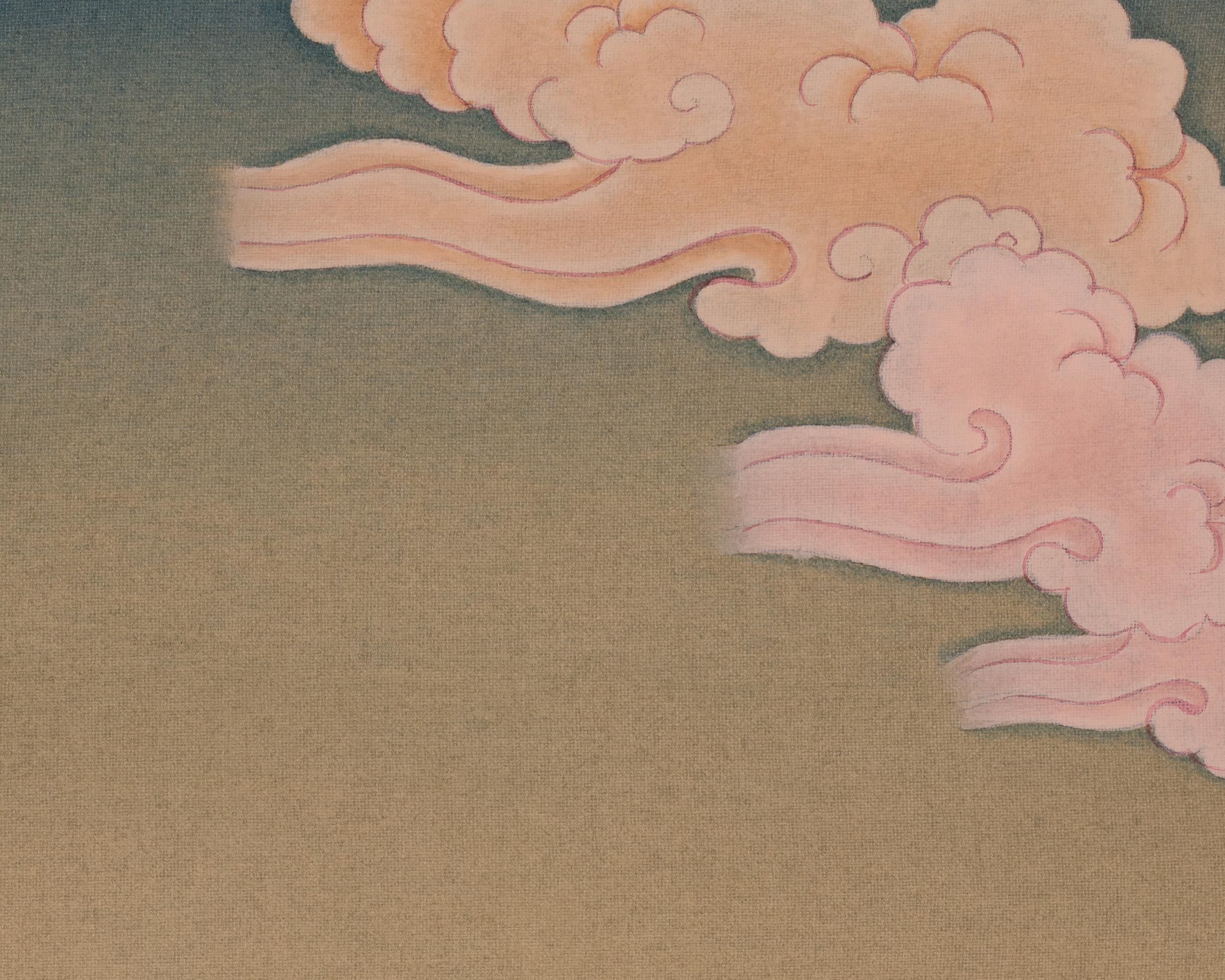 White Tara Seven Eyed Deity | Longevity Artwork | Thangka Painting